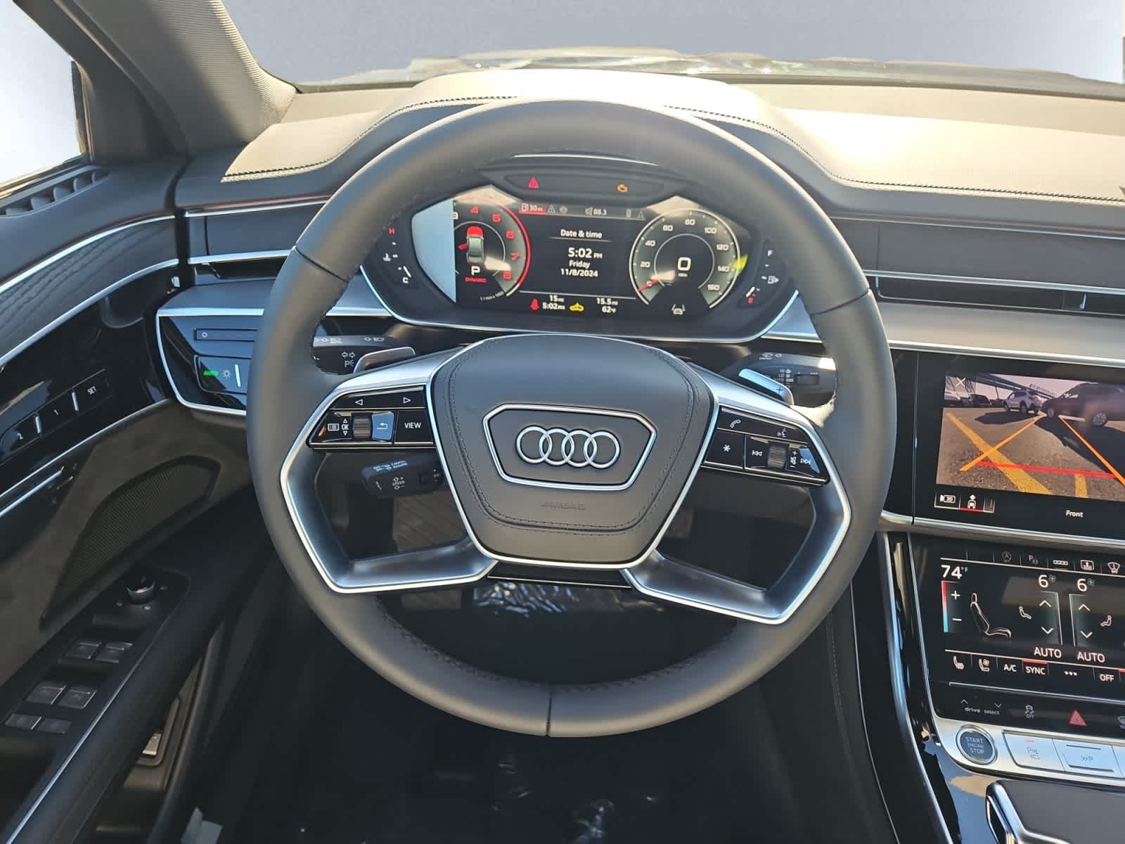 new 2025 Audi A8 car, priced at $101,075