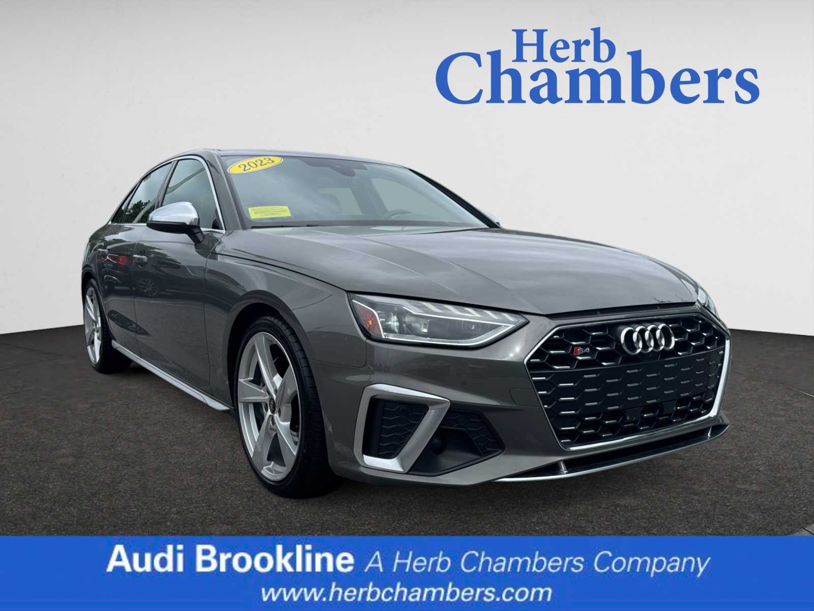 used 2023 Audi S4 car, priced at $48,998