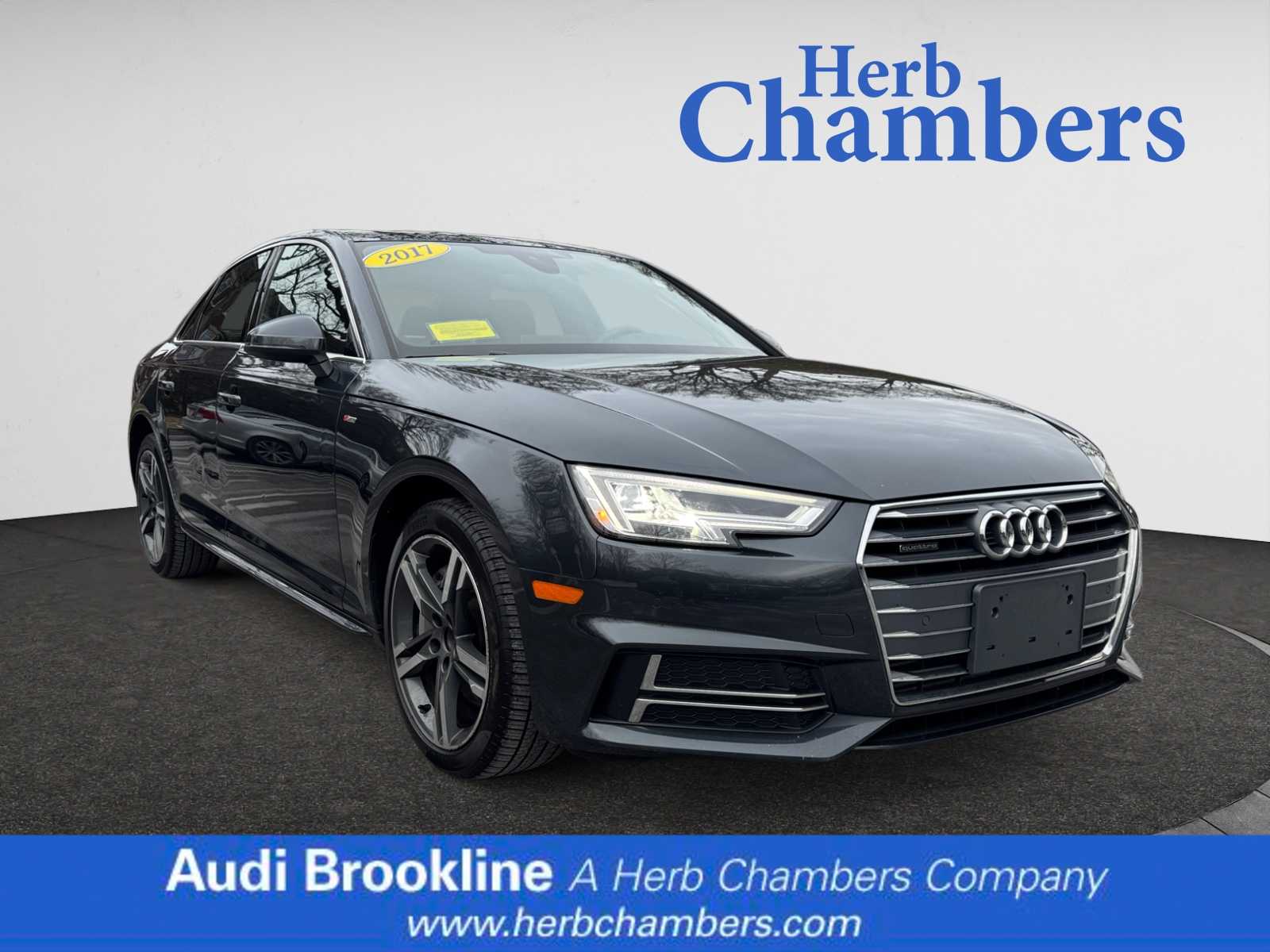 used 2017 Audi A4 car, priced at $16,998