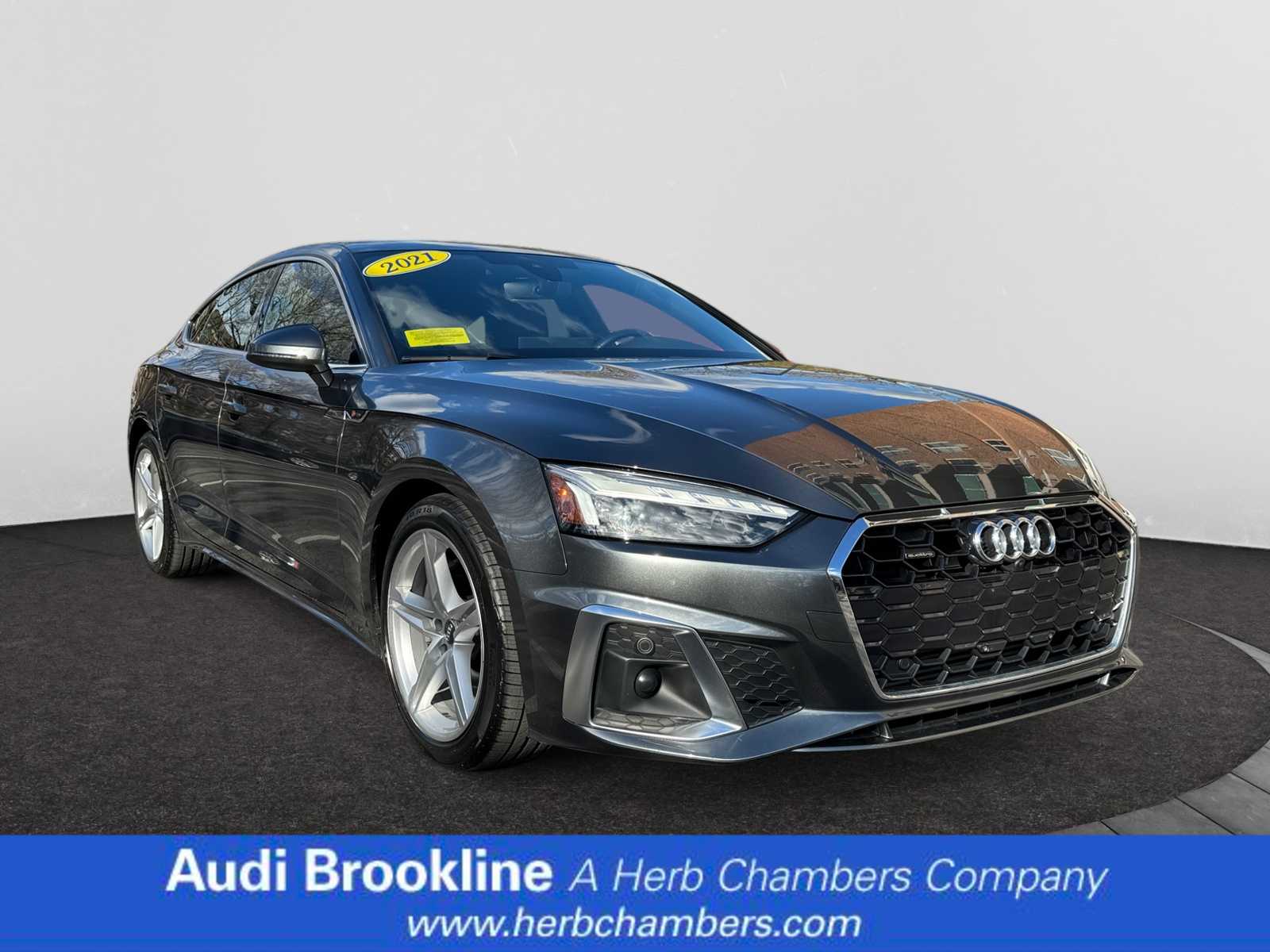 used 2021 Audi A5 Sportback car, priced at $32,998