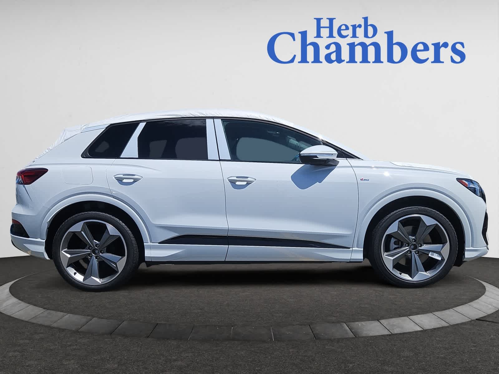 new 2025 Audi Q4 e-tron car, priced at $64,920