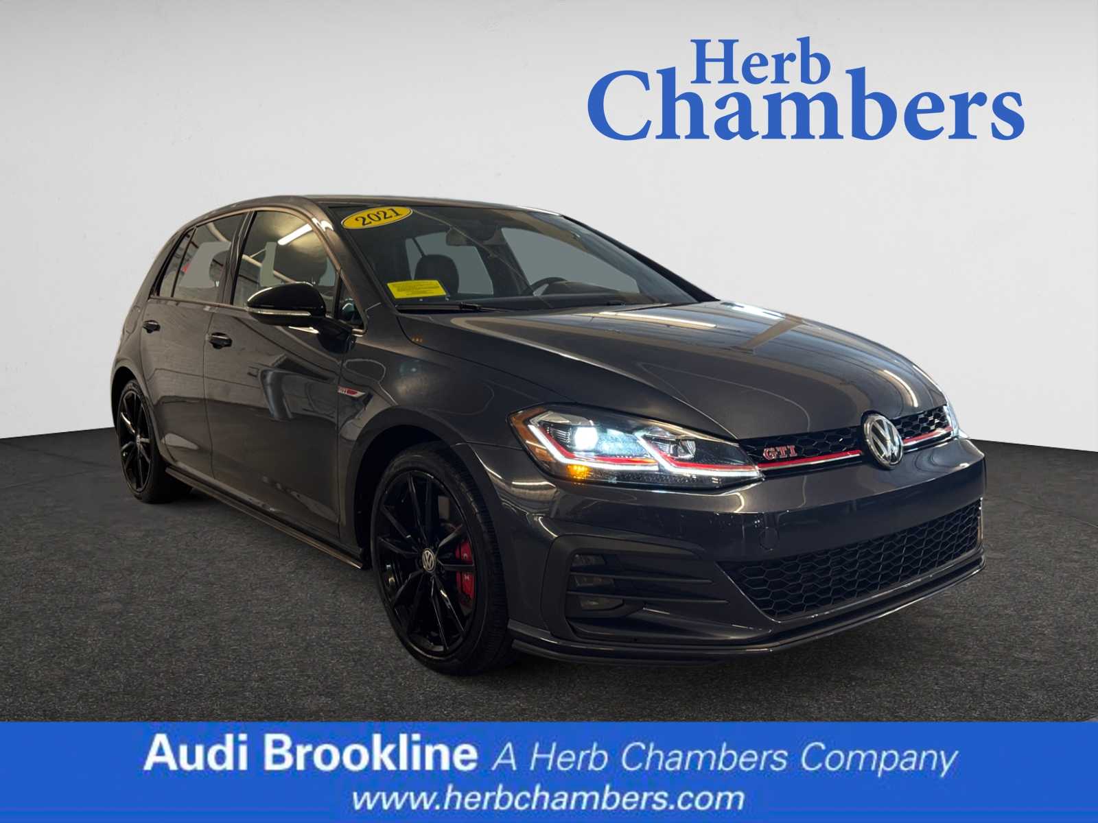 used 2021 Volkswagen Golf GTI car, priced at $26,097
