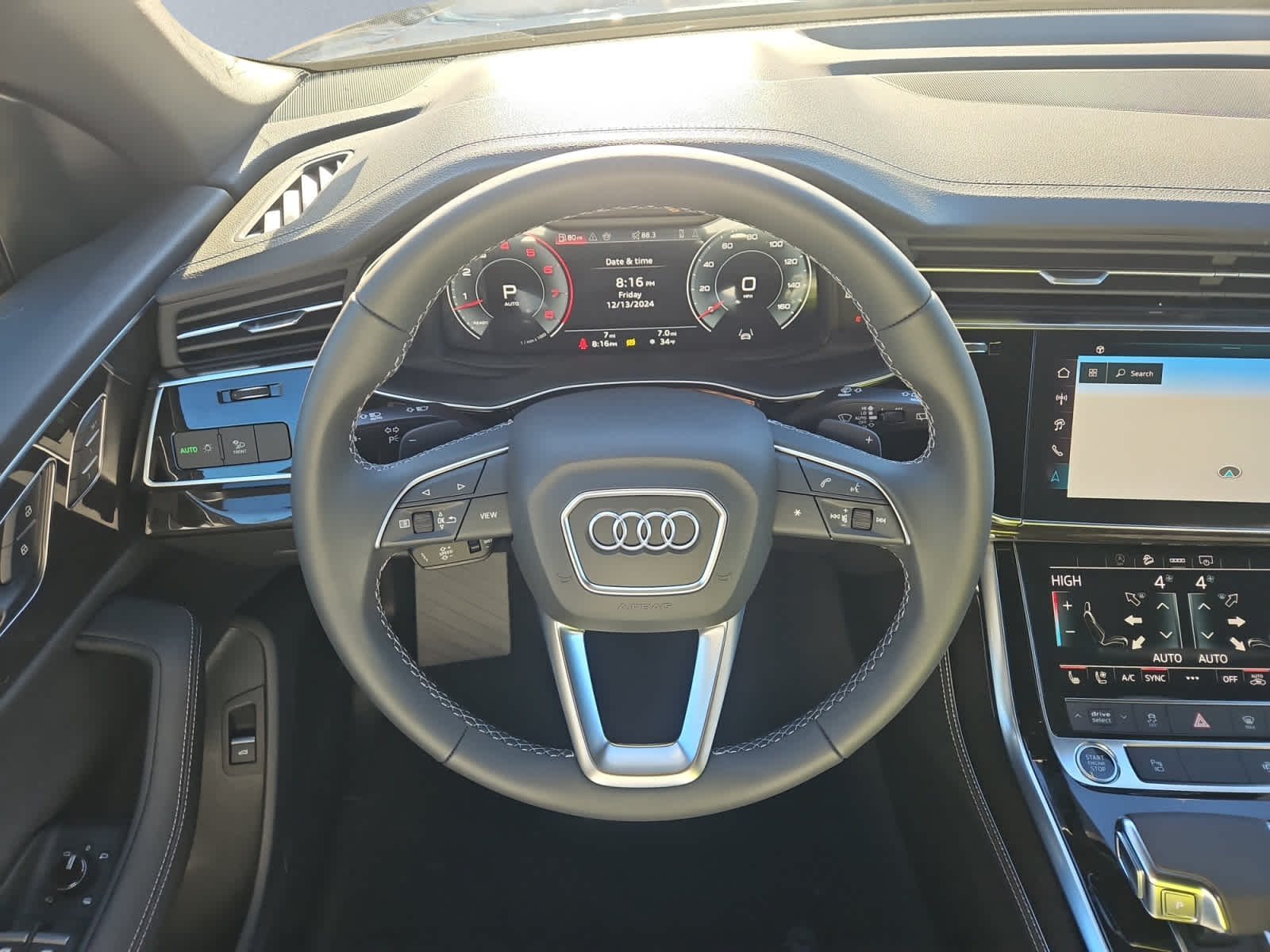 new 2025 Audi Q8 car, priced at $86,745