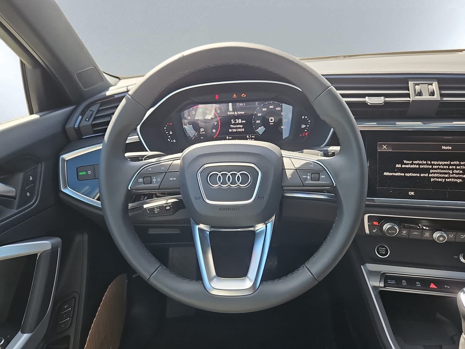 new 2025 Audi Q3 car, priced at $44,190