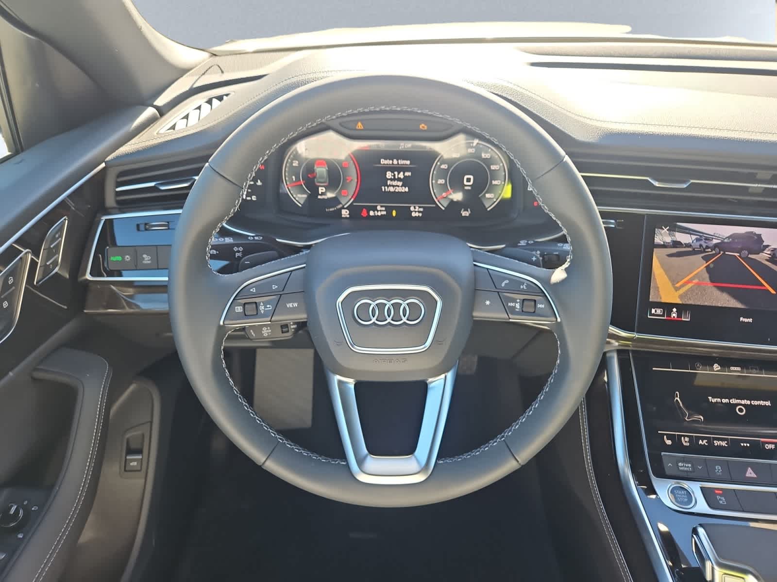 new 2025 Audi Q8 car, priced at $85,400