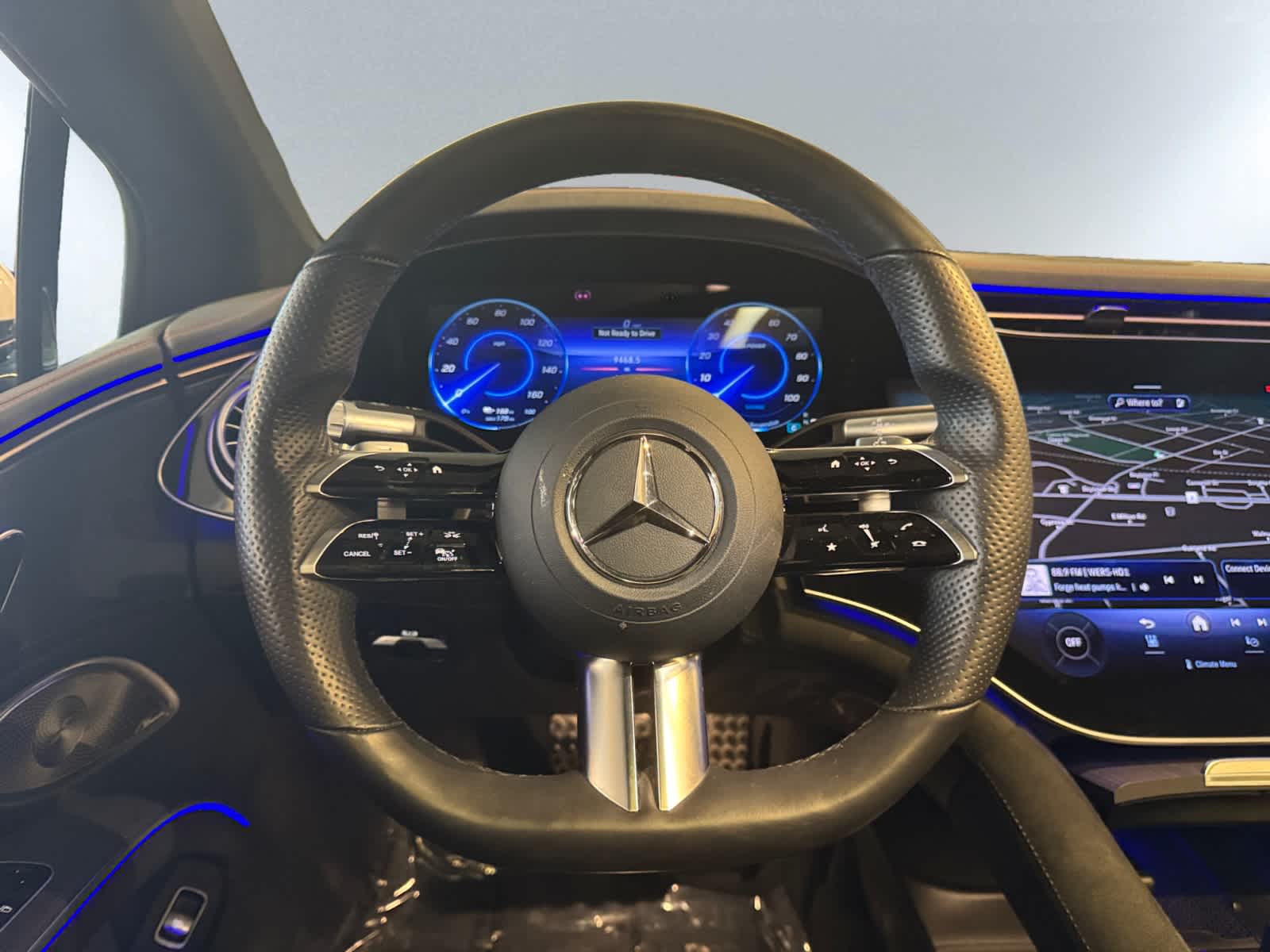 used 2022 Mercedes-Benz EQS car, priced at $53,998