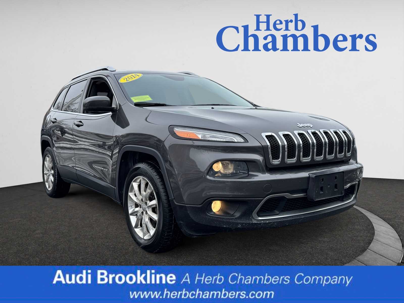 used 2014 Jeep Cherokee car, priced at $14,498