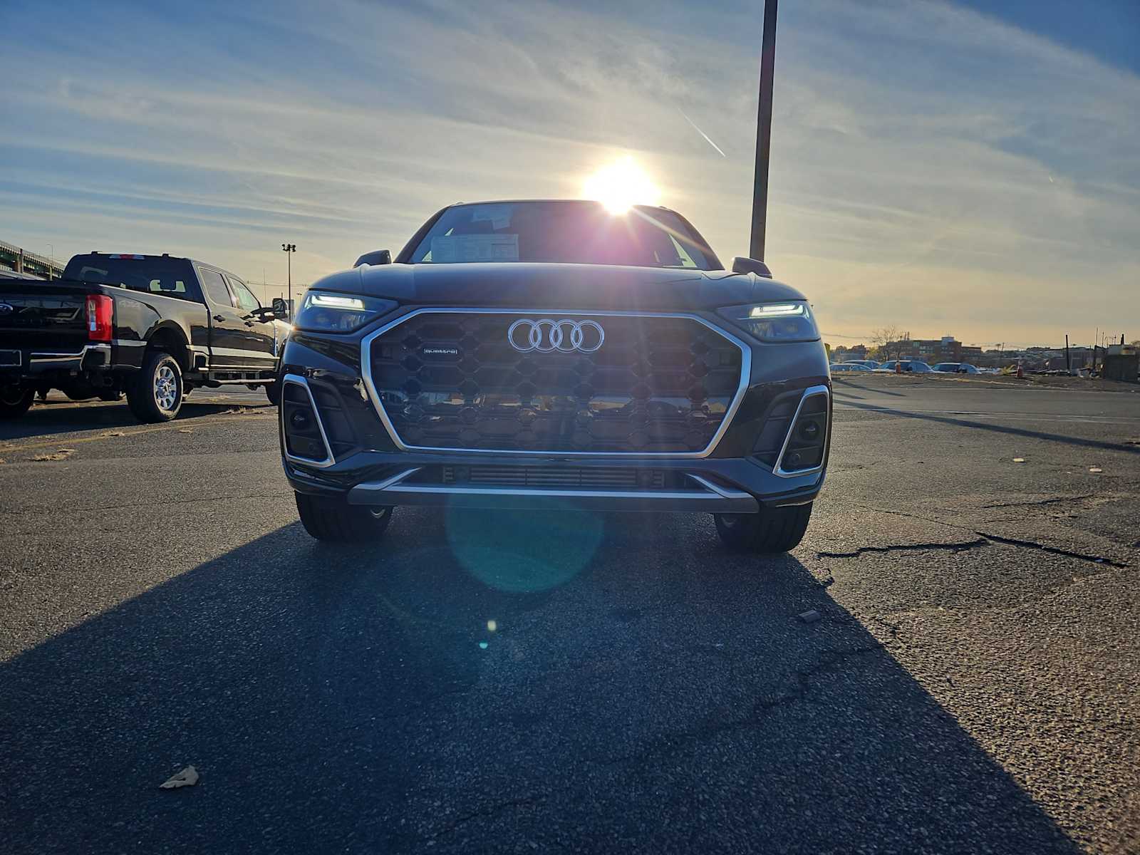 new 2025 Audi Q5 car, priced at $58,215