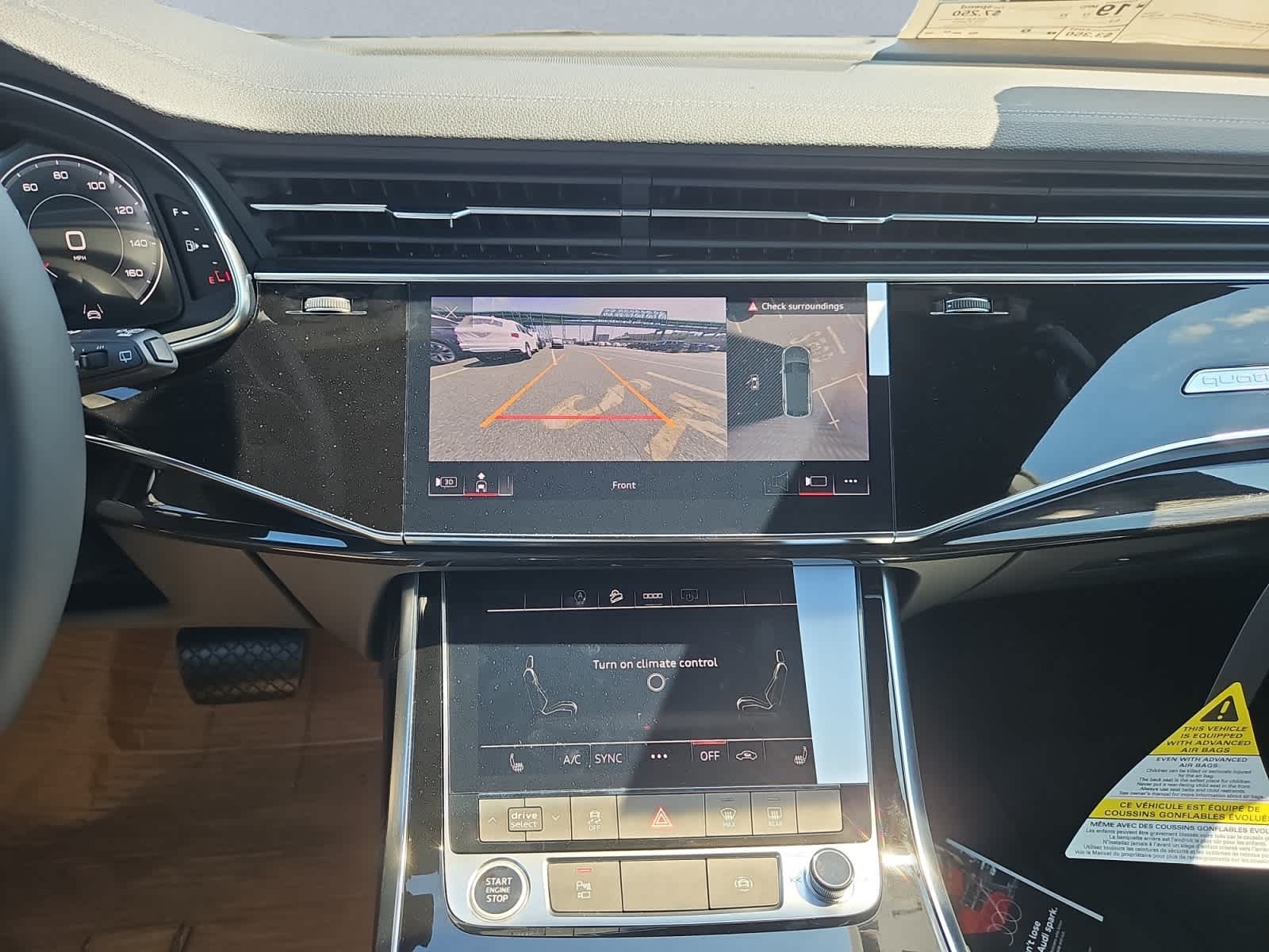 new 2025 Audi Q8 car, priced at $81,595