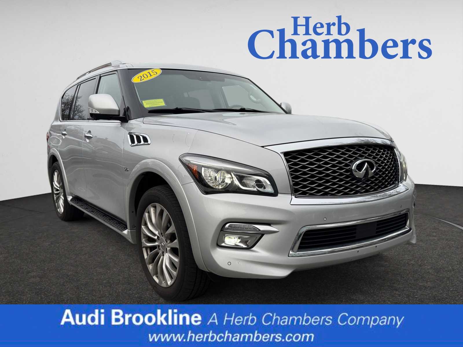 used 2015 INFINITI QX80 car, priced at $16,998