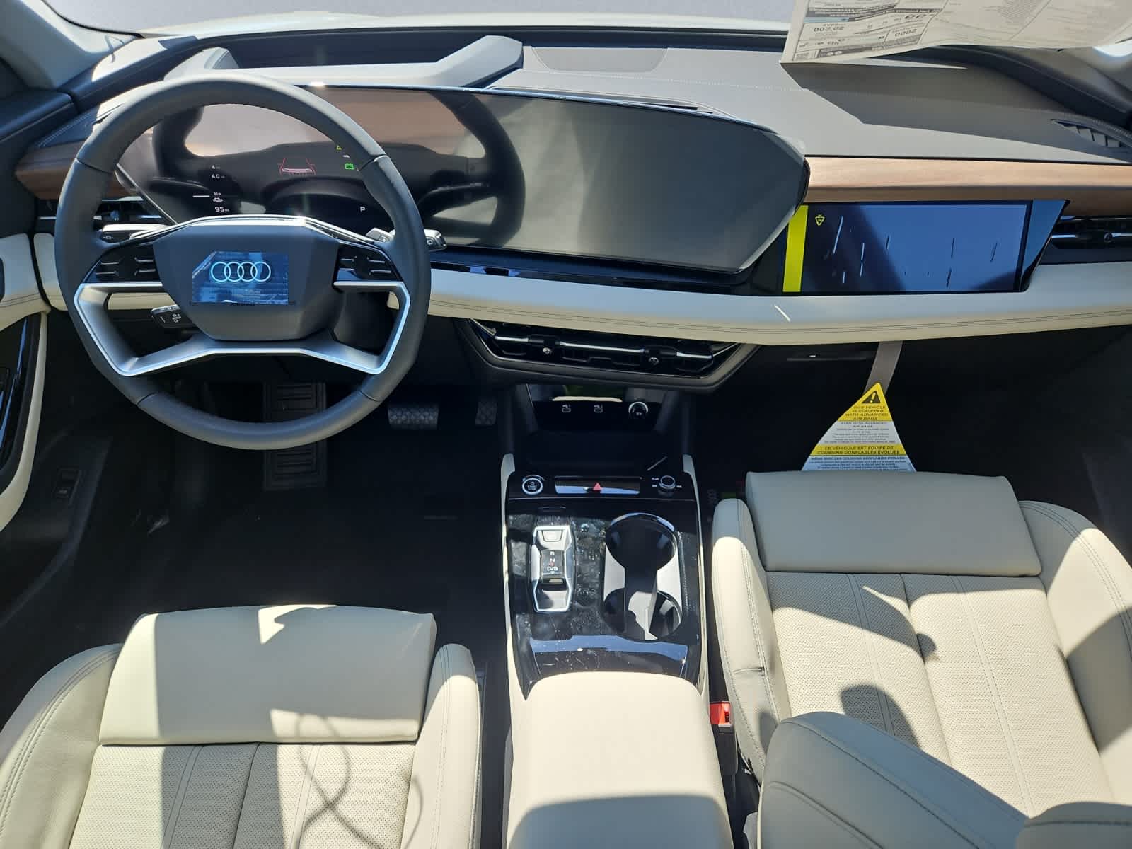 new 2025 Audi Q6 e-tron car, priced at $76,880