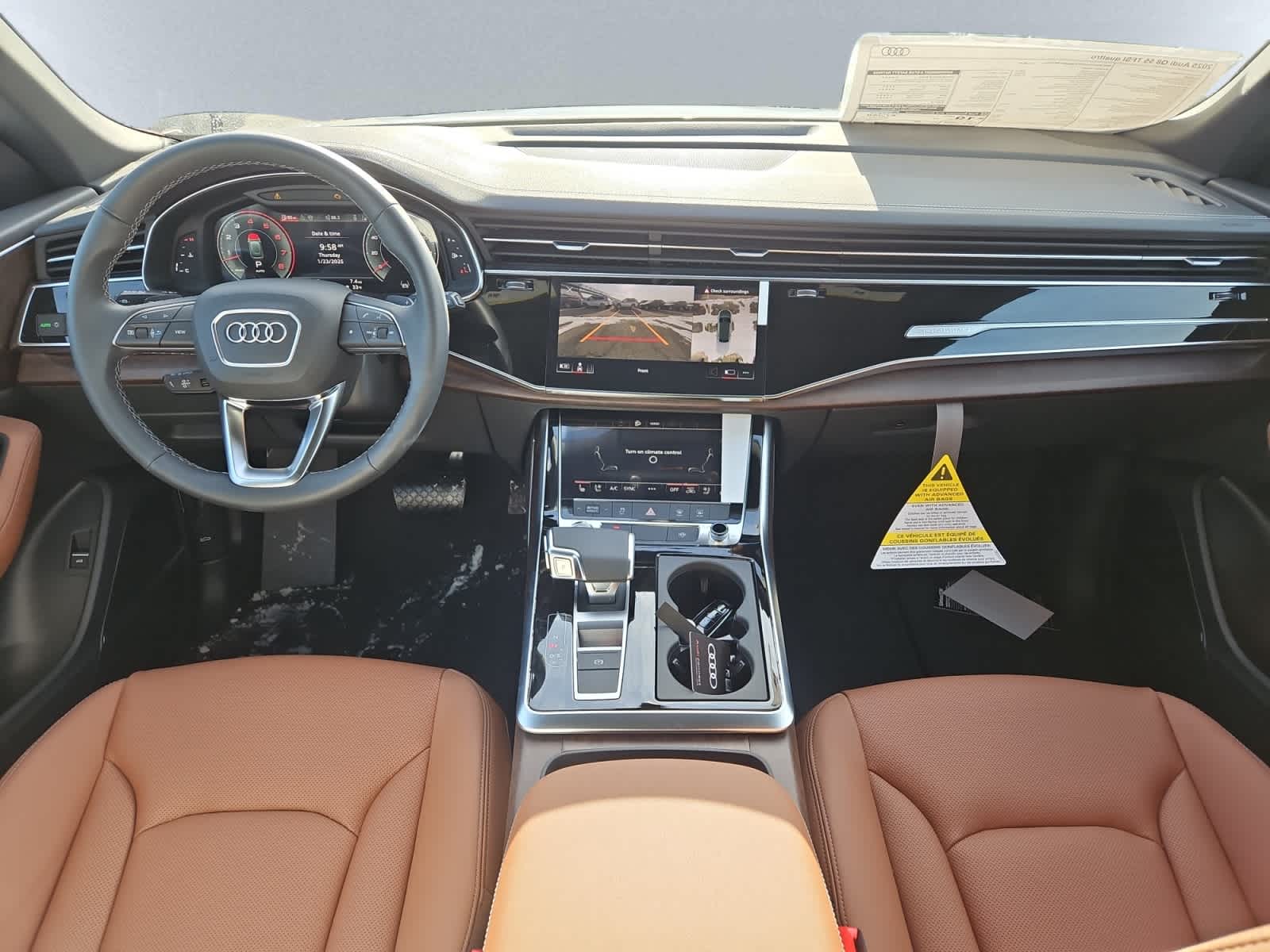 new 2025 Audi Q8 car, priced at $86,745