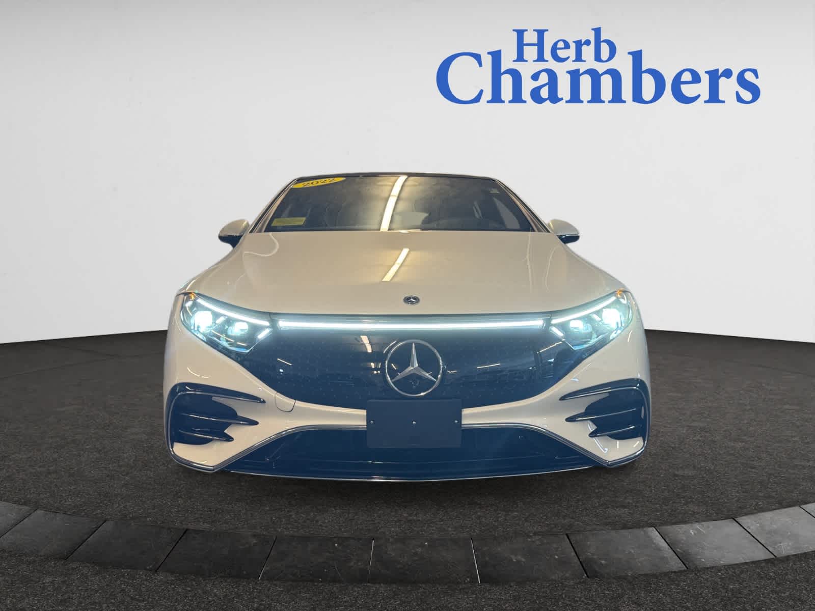 used 2022 Mercedes-Benz EQS car, priced at $53,998