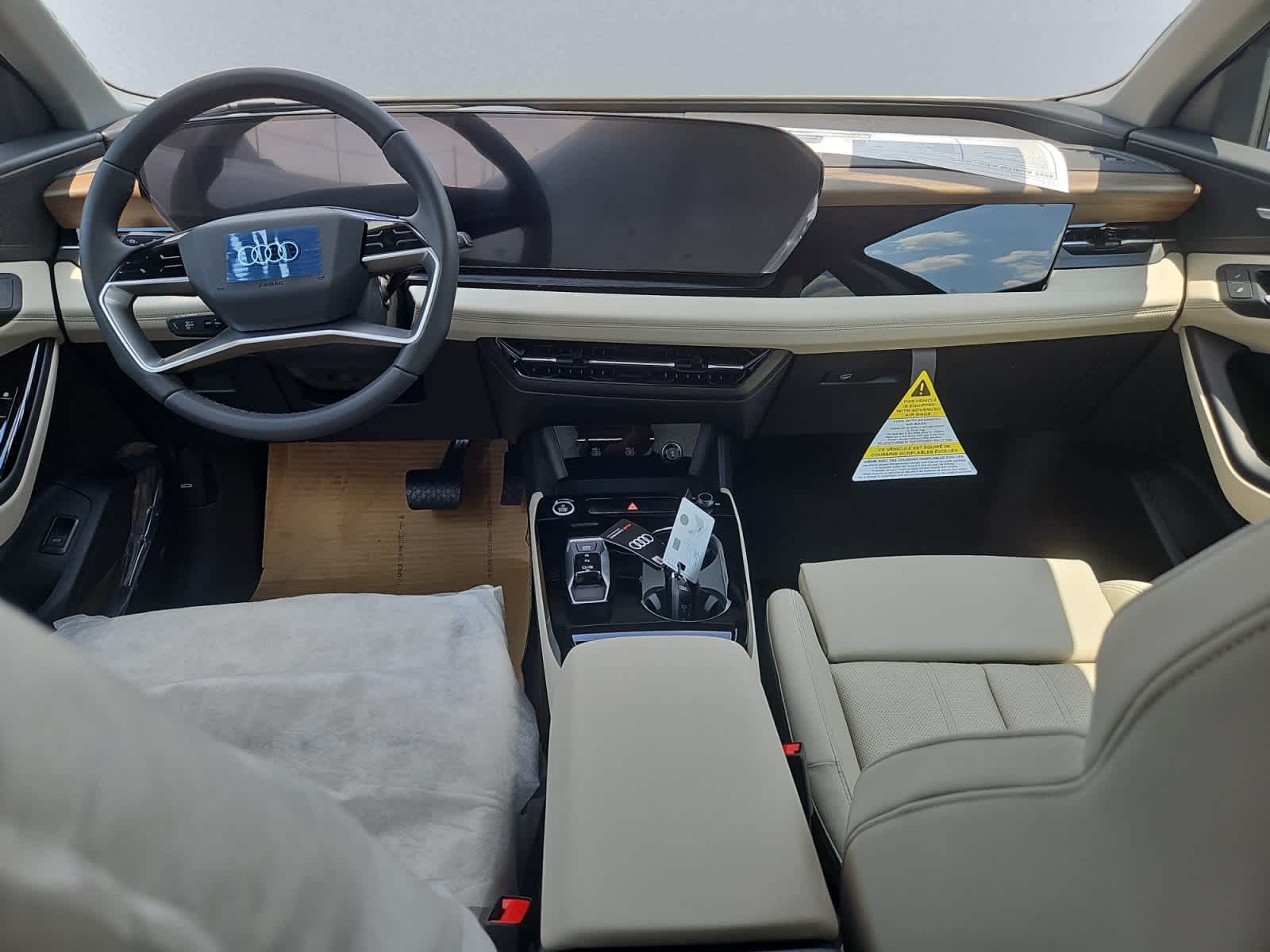 new 2025 Audi Q6 e-tron car, priced at $75,880