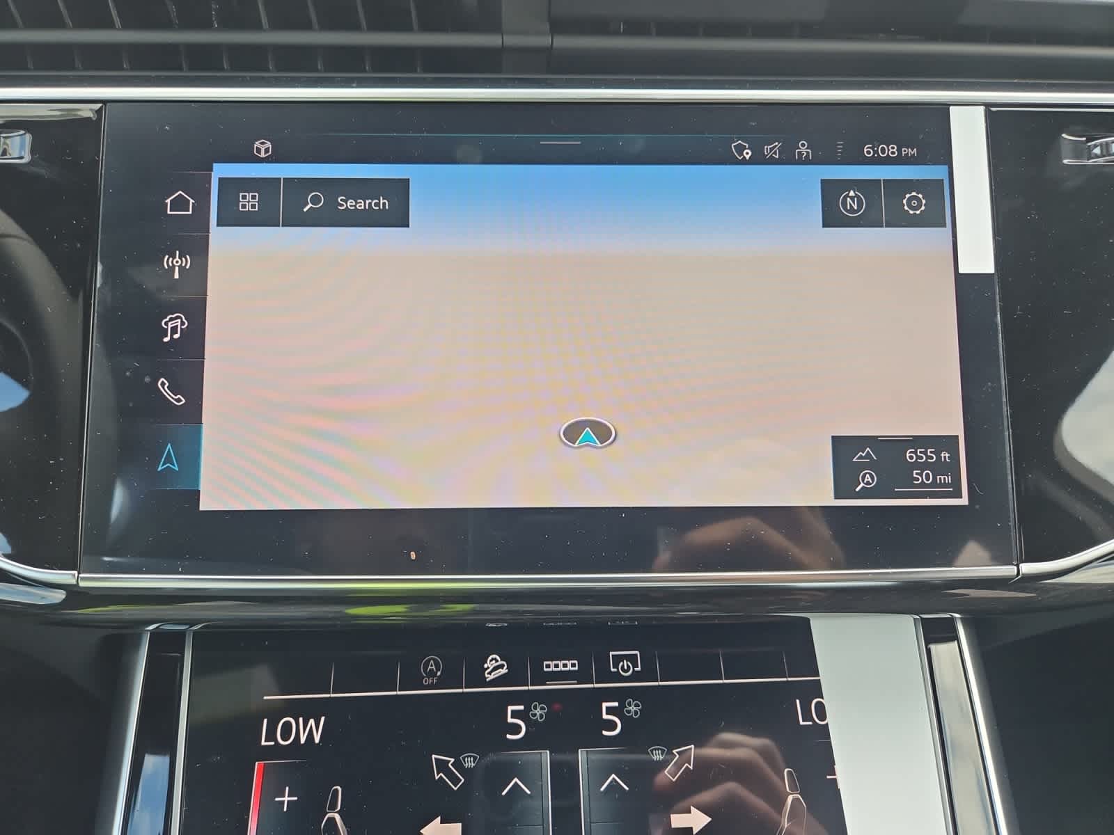 new 2025 Audi Q7 car, priced at $76,705