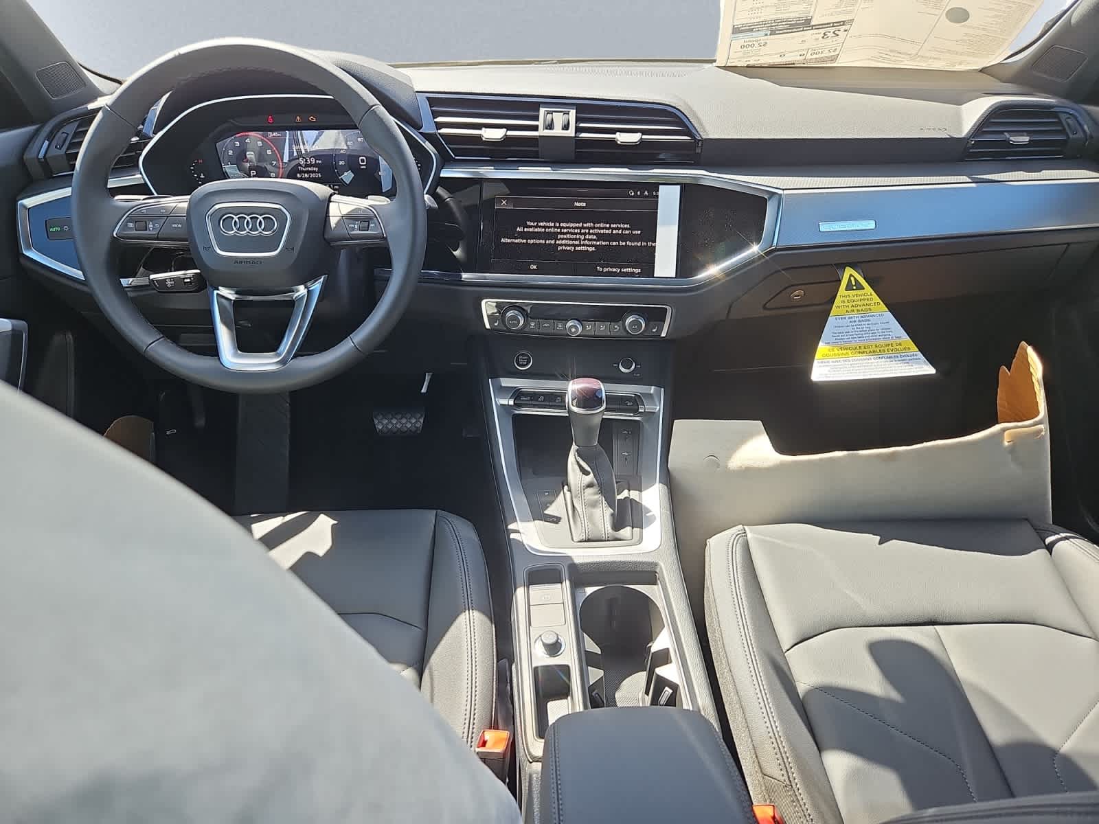 new 2025 Audi Q3 car, priced at $44,190