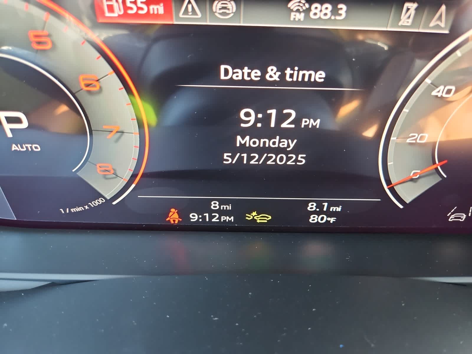 new 2025 Audi Q7 car, priced at $77,435