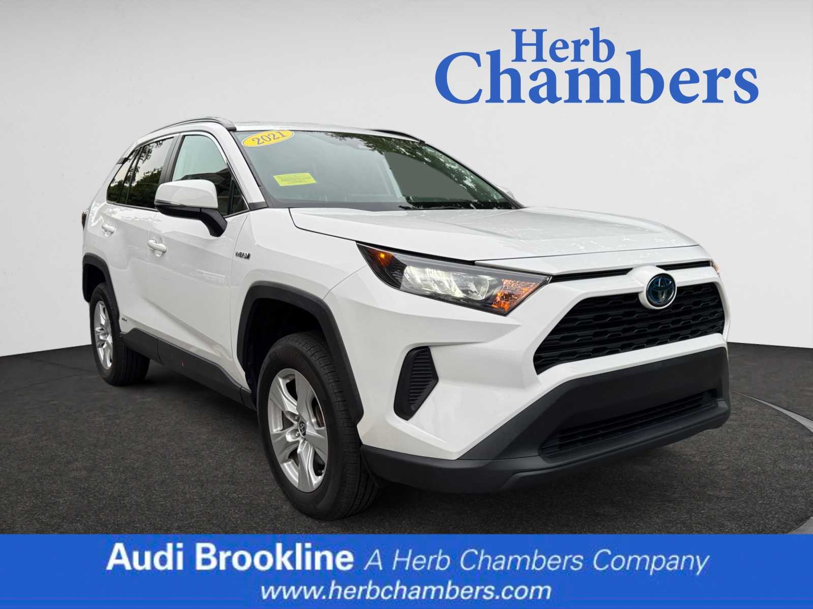 used 2021 Toyota RAV4 car, priced at $29,998