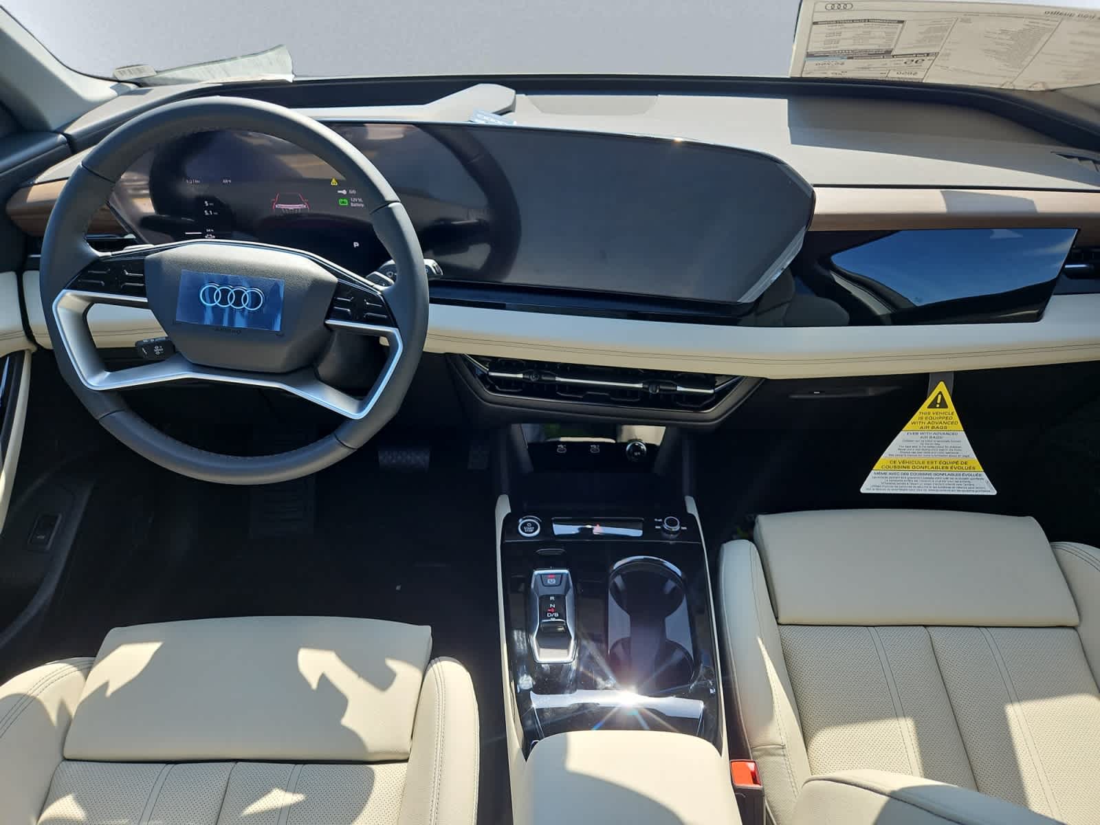 new 2025 Audi Q6 e-tron car, priced at $75,880