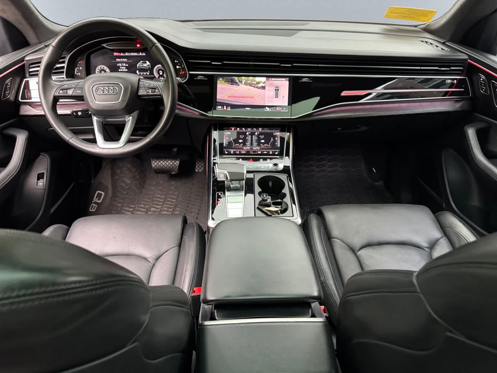 used 2023 Audi Q8 car, priced at $60,598