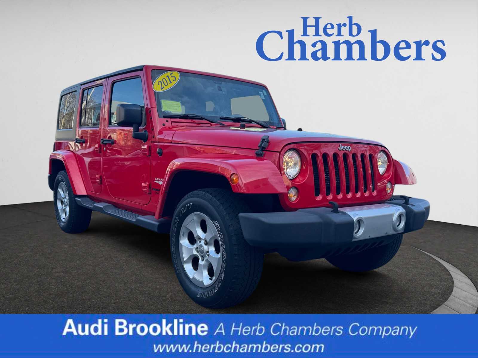 used 2015 Jeep Wrangler Unlimited car, priced at $19,998