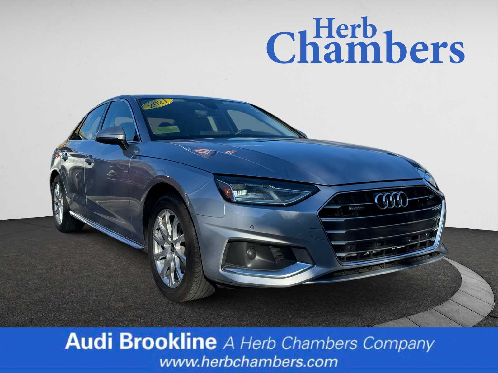 used 2021 Audi A4 car, priced at $26,598