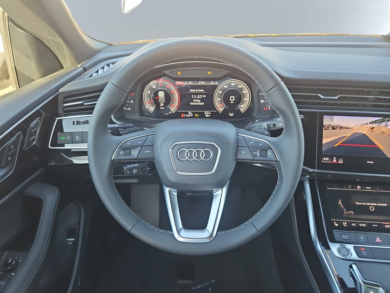 new 2025 Audi Q8 car, priced at $85,550