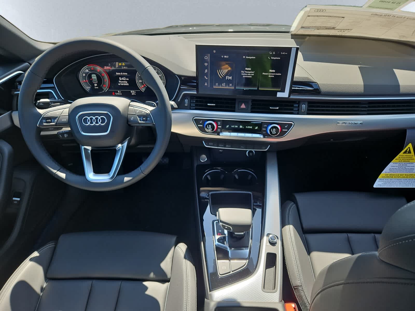 new 2025 Audi A5 car, priced at $52,575