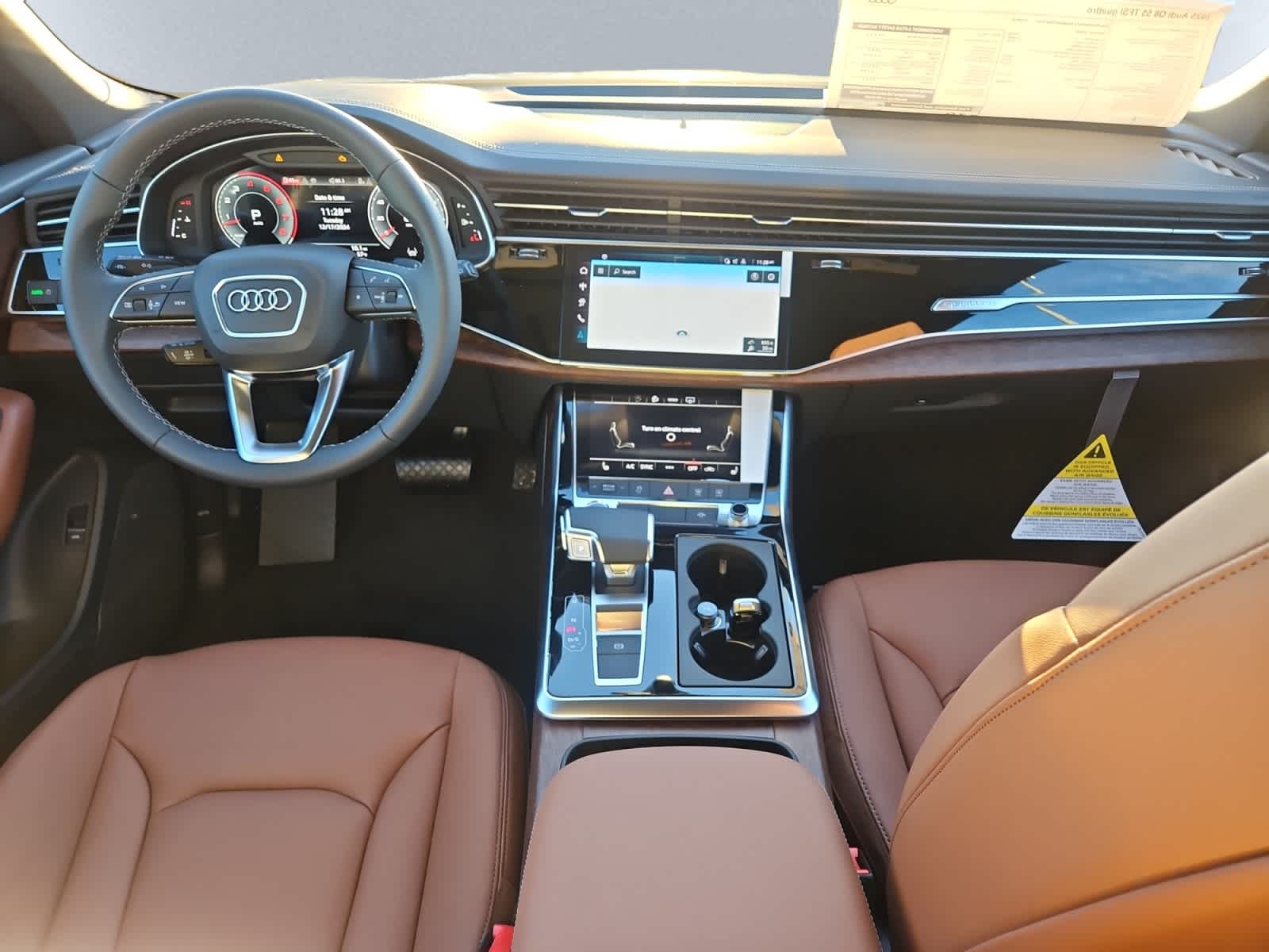 new 2025 Audi Q8 car, priced at $77,650