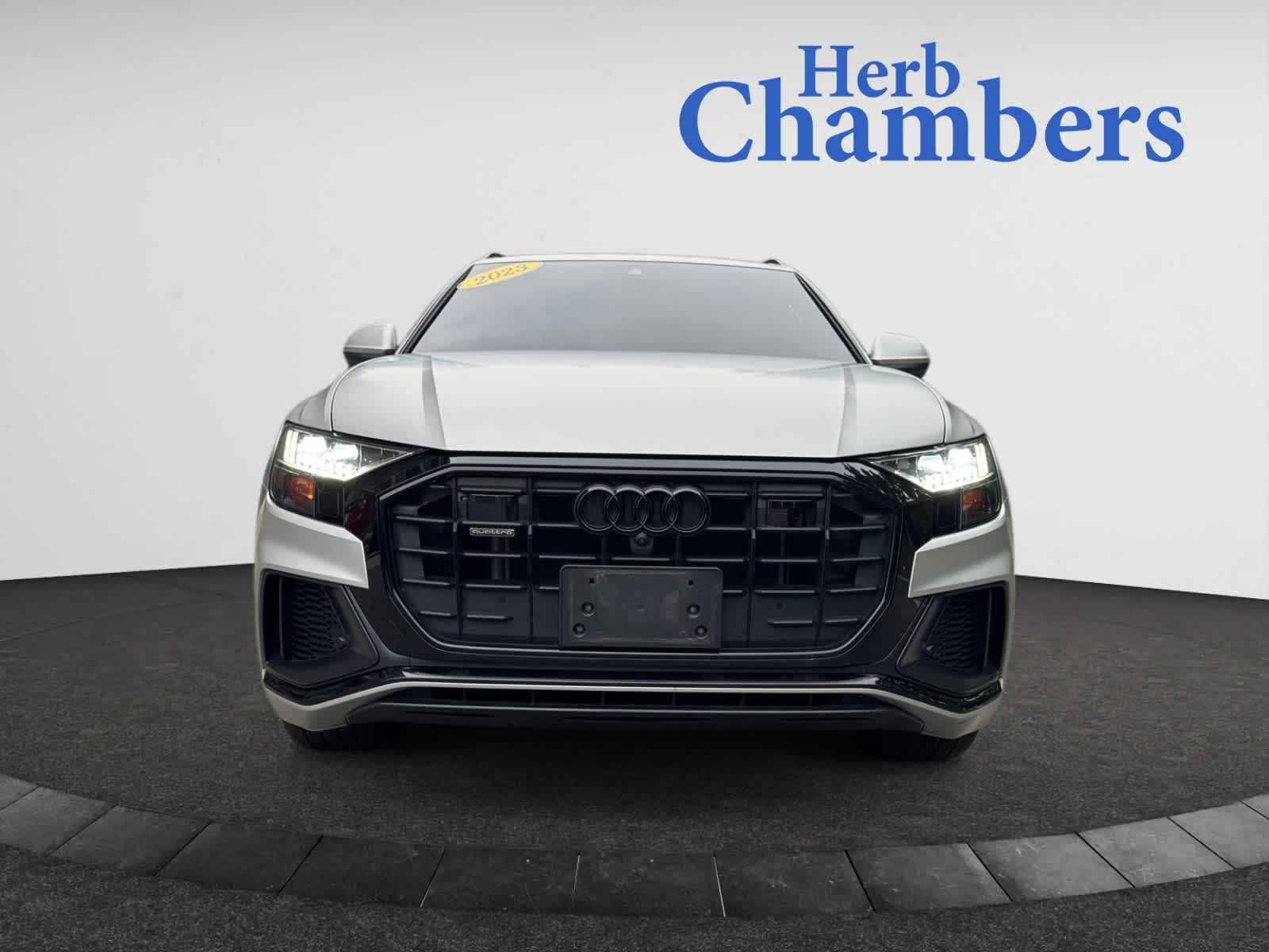 used 2023 Audi Q8 car, priced at $60,598