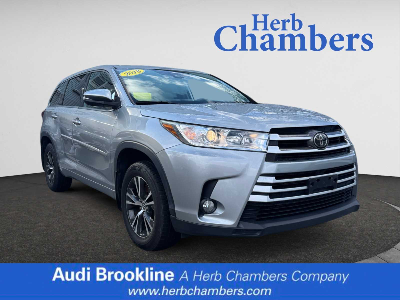 used 2018 Toyota Highlander car, priced at $24,998