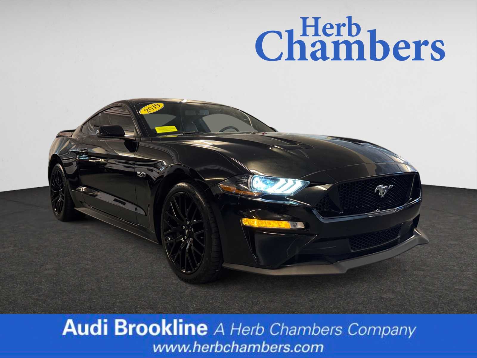 used 2019 Ford Mustang car, priced at $34,998