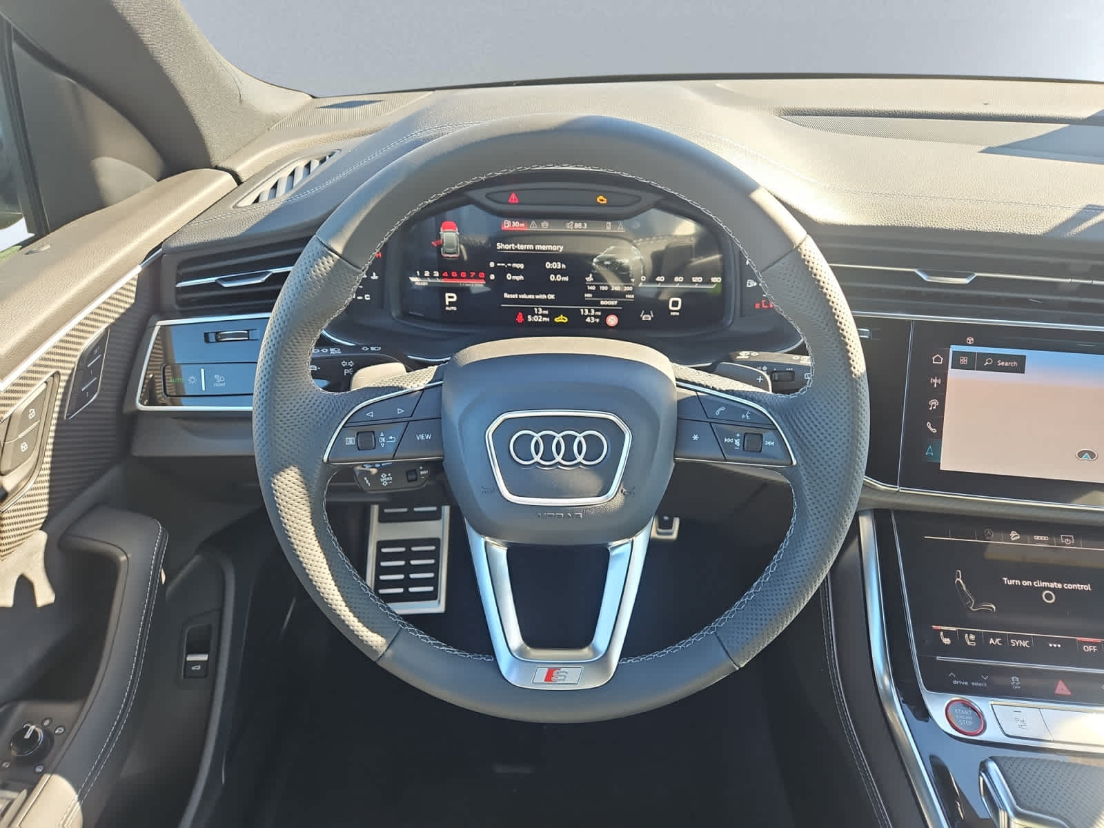 new 2025 Audi SQ8 car, priced at $110,250