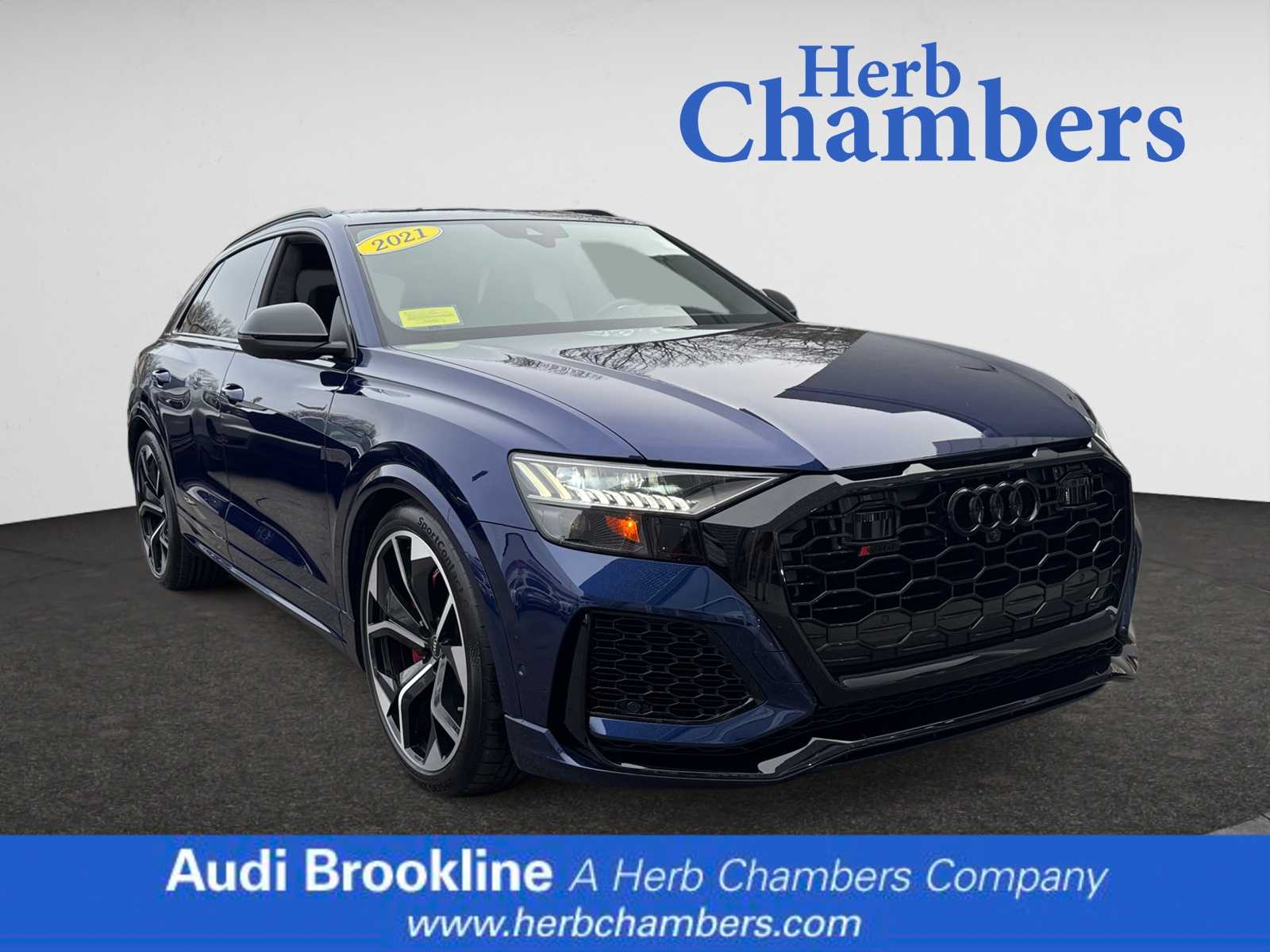 used 2021 Audi RS Q8 car, priced at $87,998