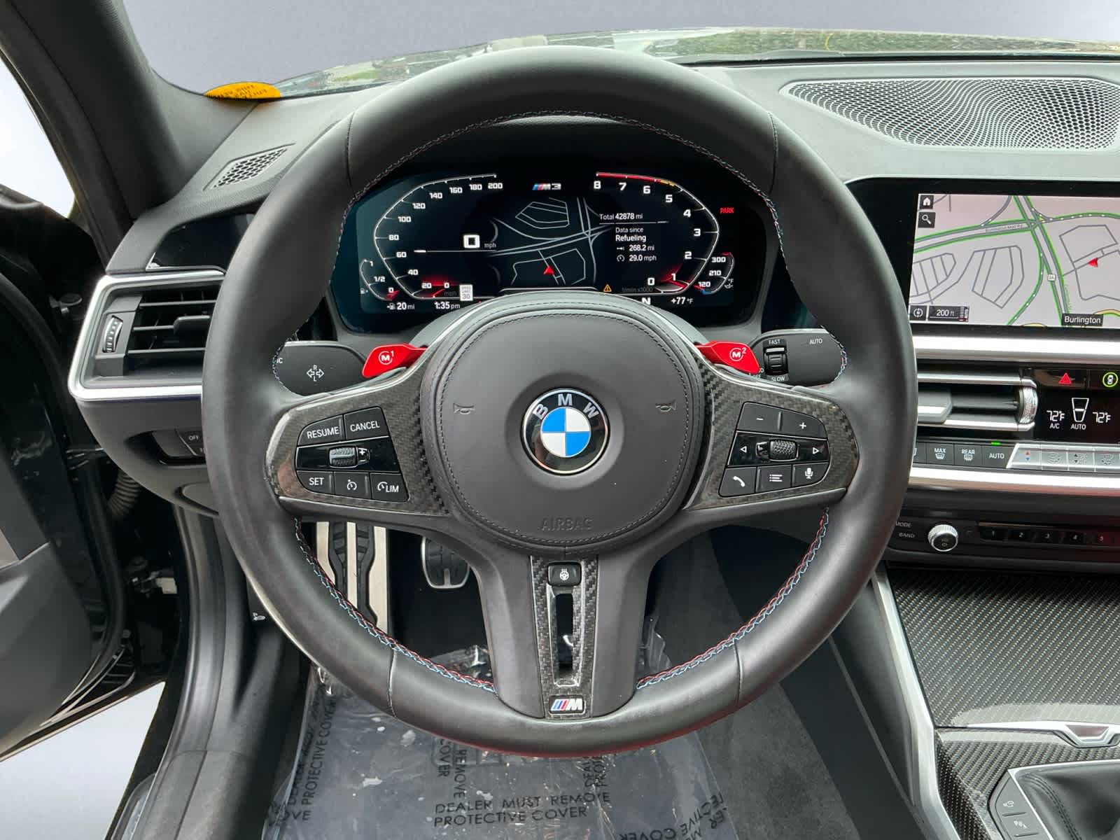 used 2021 BMW M3 car, priced at $67,888