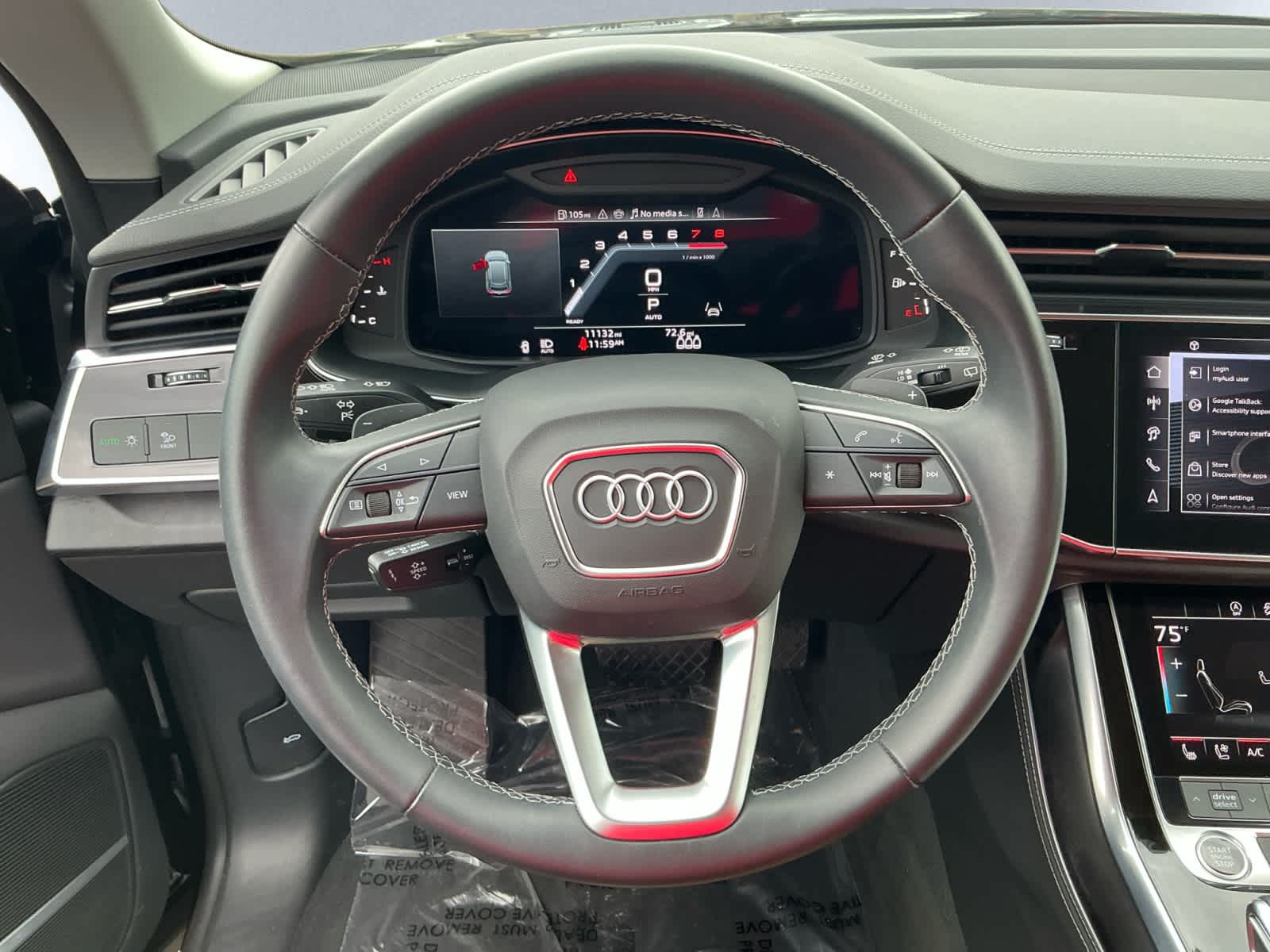 used 2025 Audi Q8 car, priced at $69,999