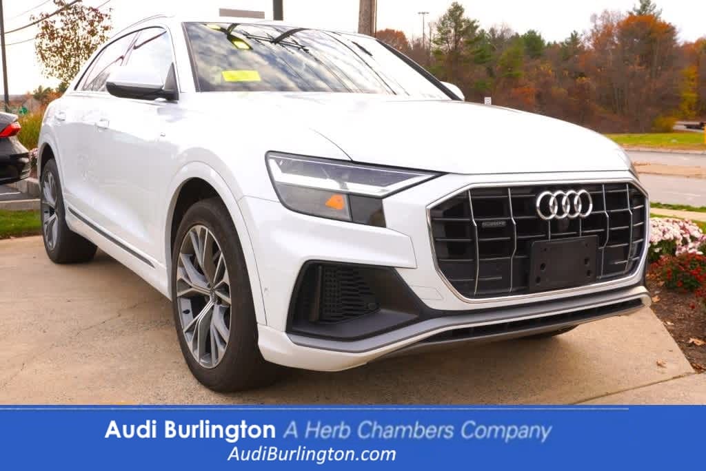 used 2021 Audi Q8 car, priced at $49,998