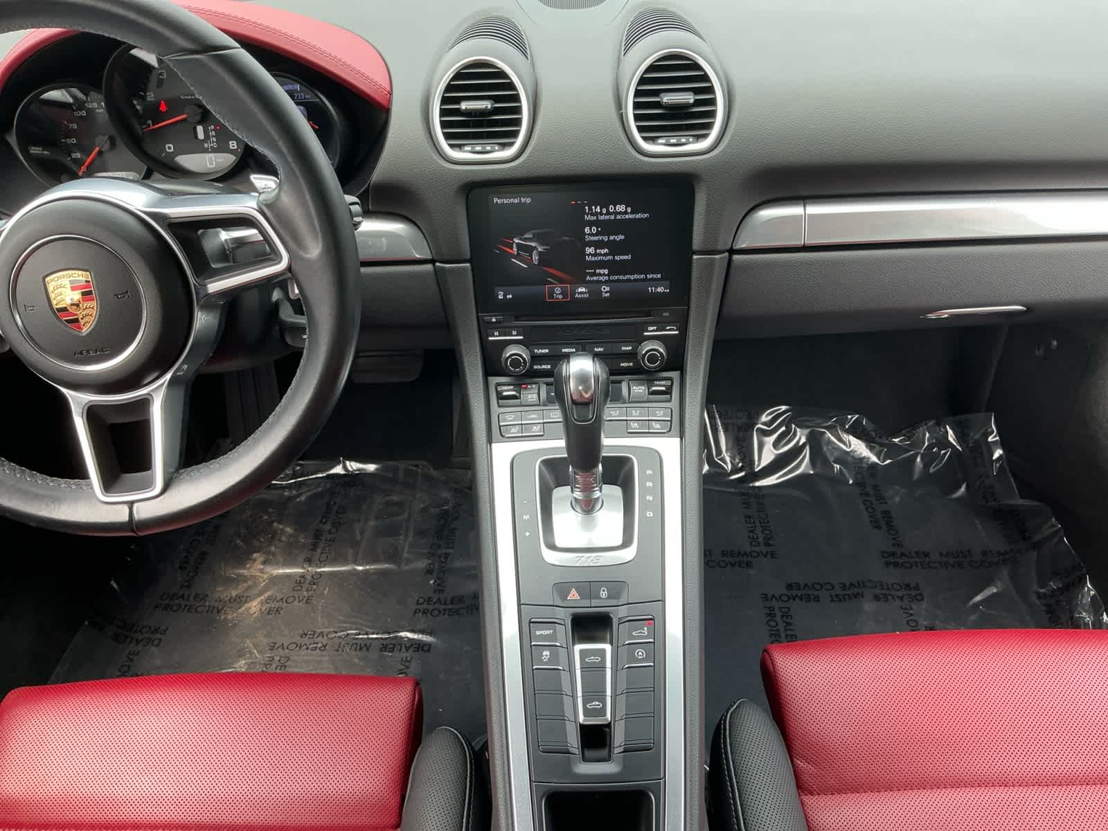 used 2017 Porsche 718 Boxster car, priced at $46,898