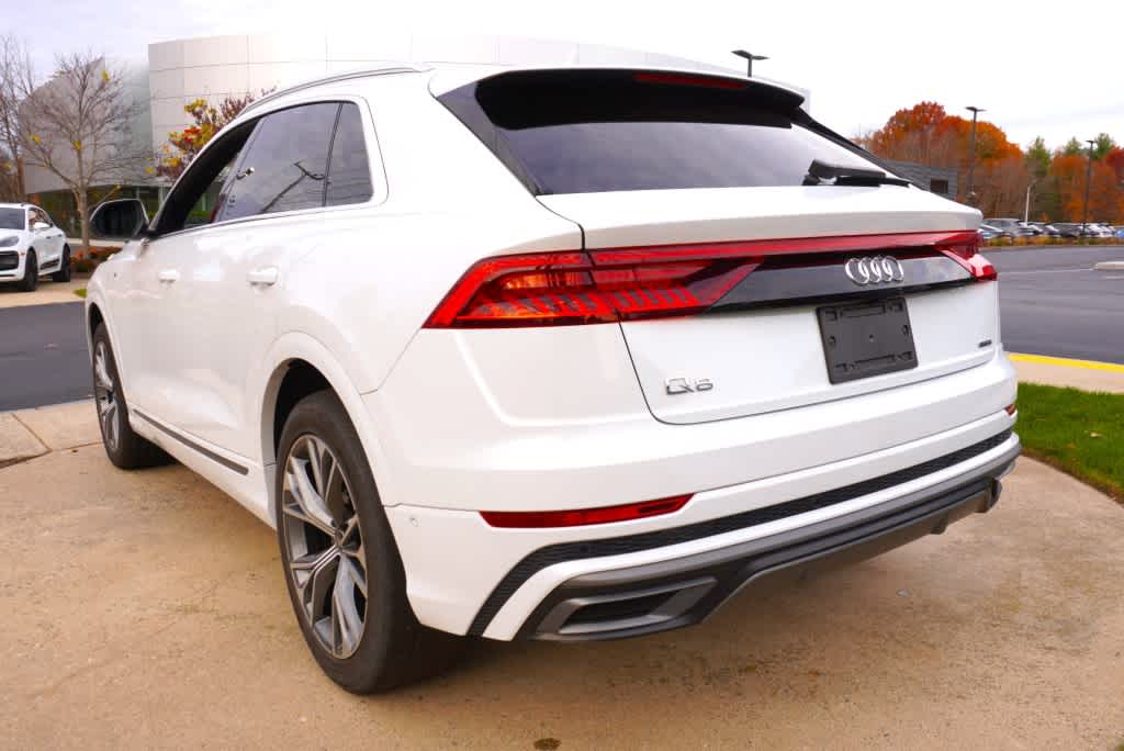 used 2021 Audi Q8 car, priced at $49,998