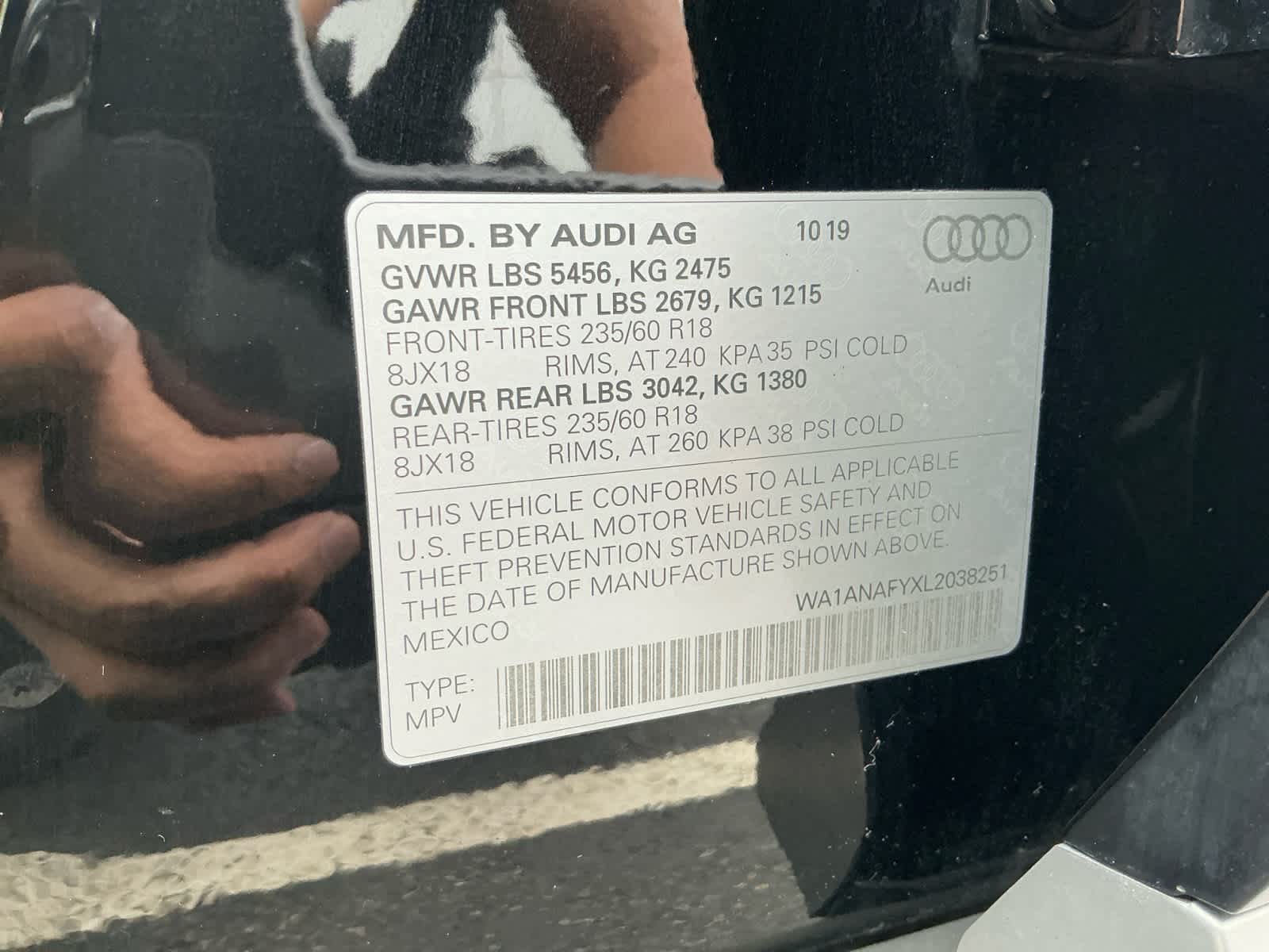 used 2020 Audi Q5 car, priced at $23,998