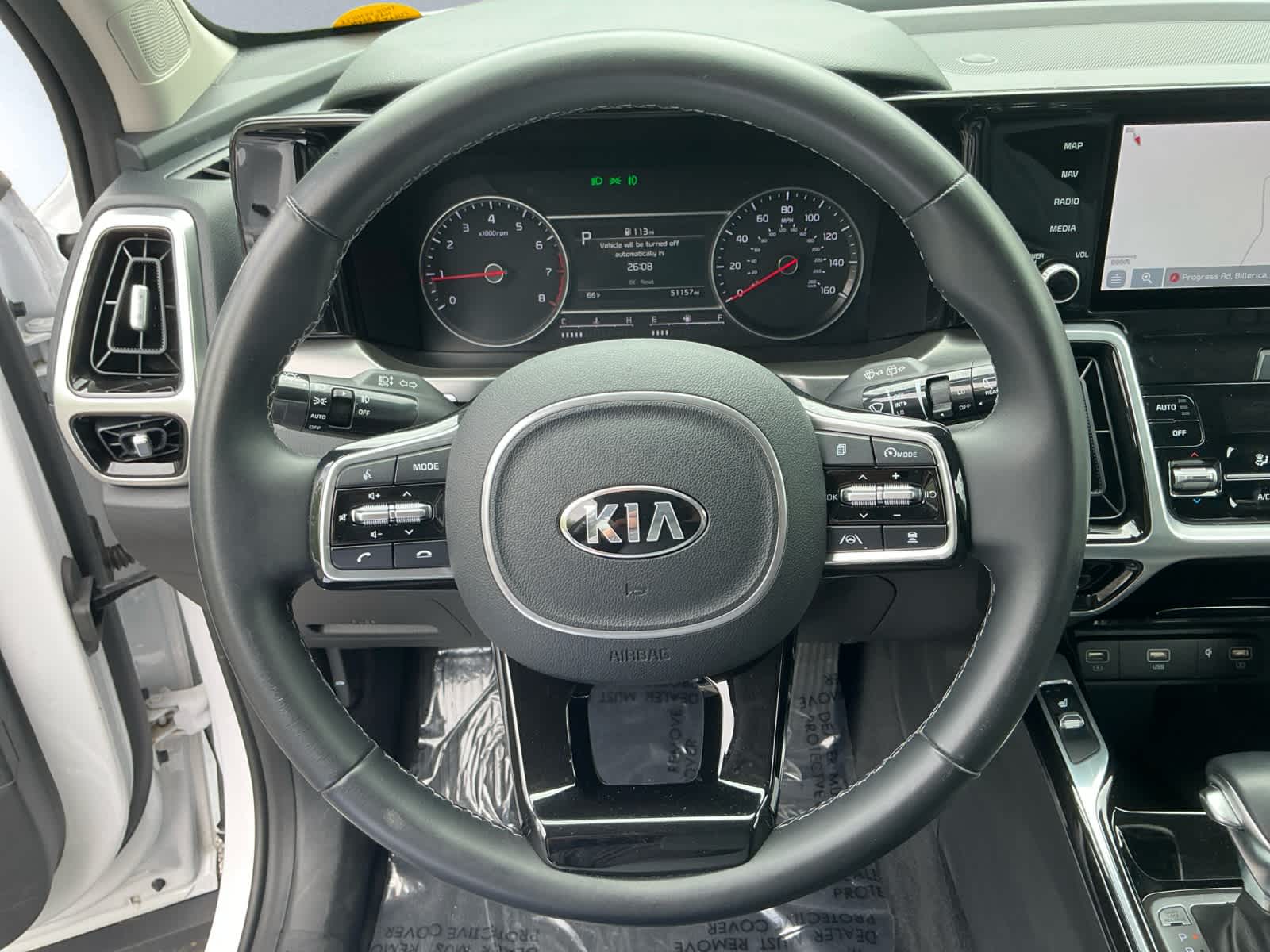 used 2021 Kia Sorento car, priced at $24,498