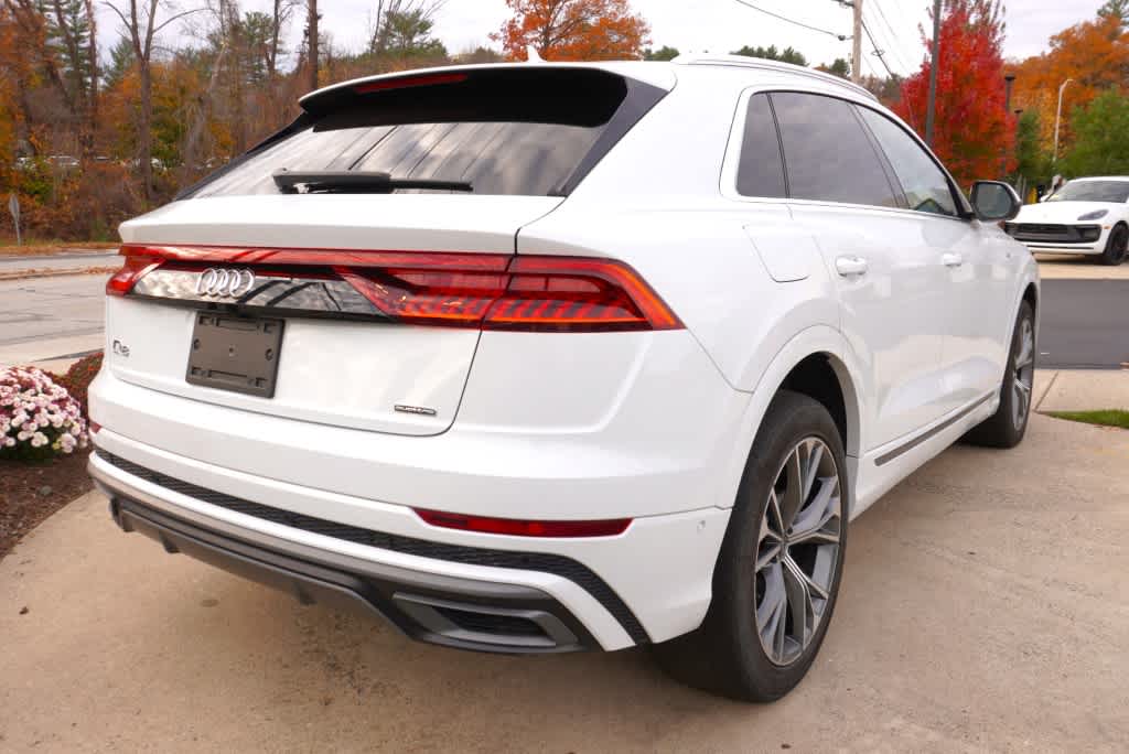 used 2021 Audi Q8 car, priced at $49,998