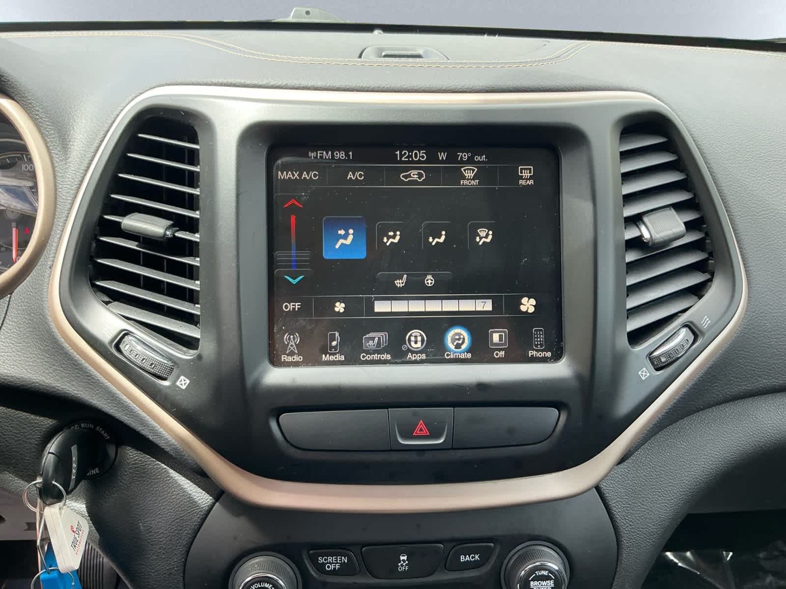 used 2017 Jeep Cherokee car, priced at $13,998