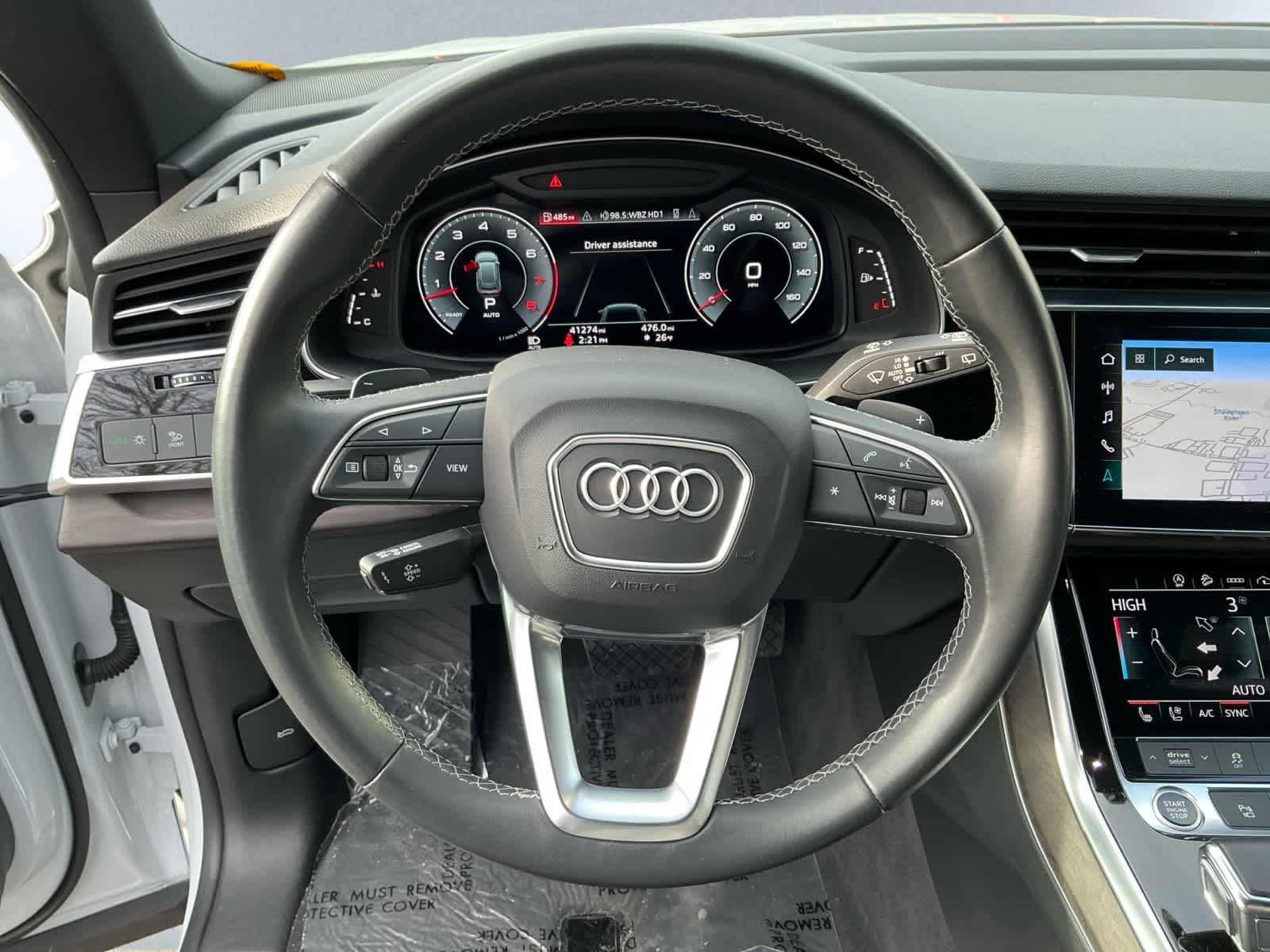 used 2021 Audi Q8 car, priced at $45,098