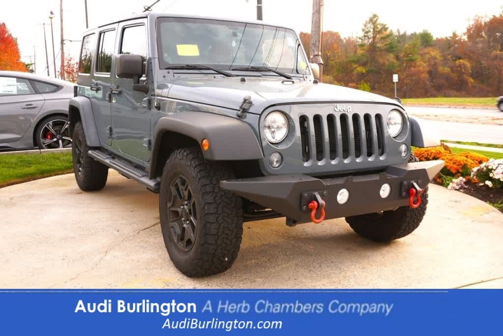 used 2014 Jeep Wrangler Unlimited car, priced at $17,998