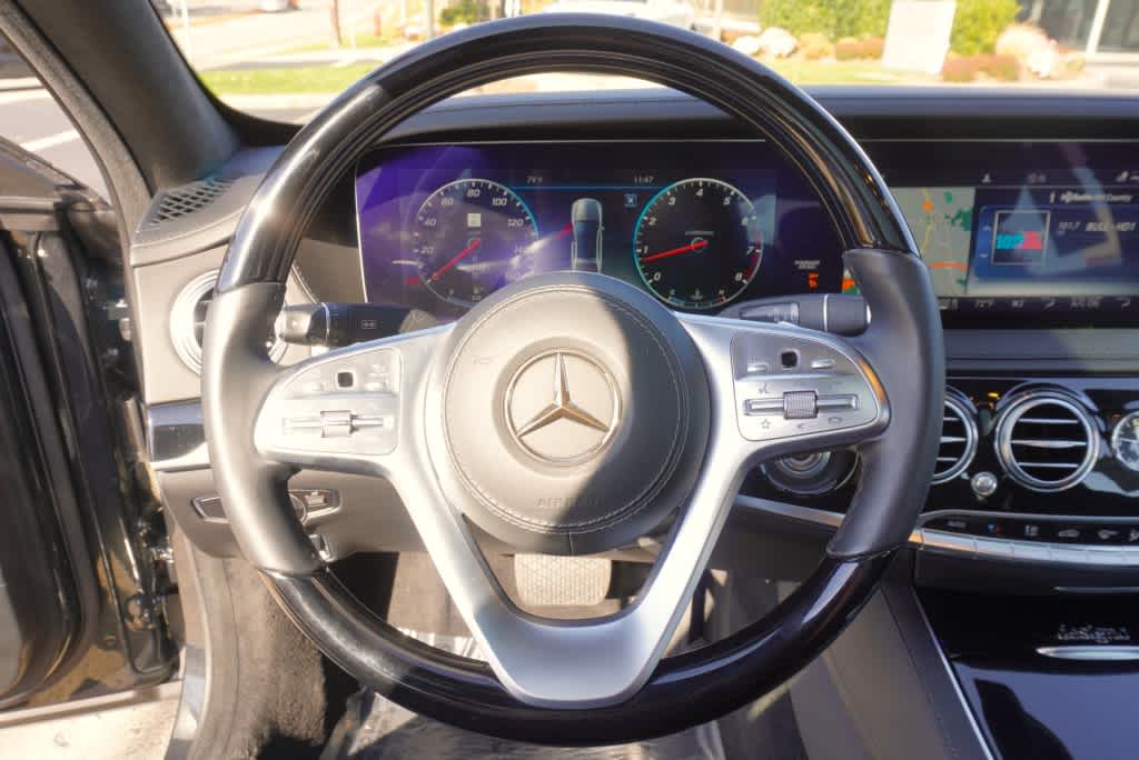 used 2019 Mercedes-Benz S-Class car, priced at $47,998