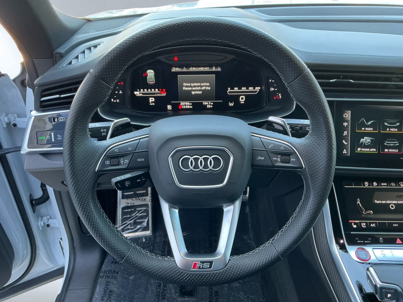 used 2022 Audi RS Q8 car, priced at $98,498