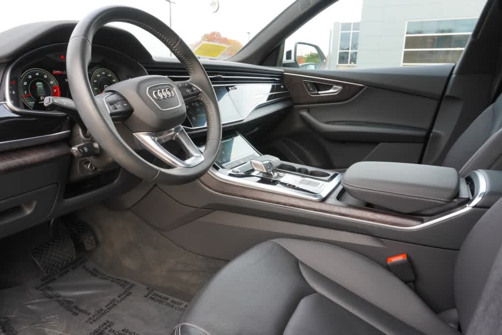 used 2021 Audi Q8 car, priced at $49,998