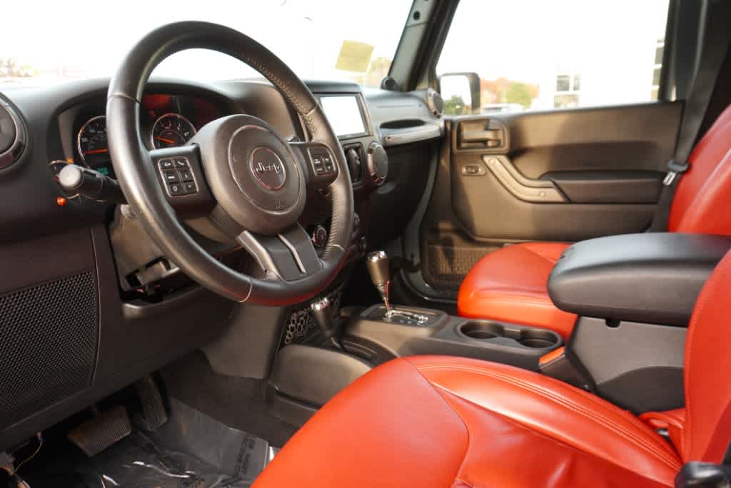 used 2014 Jeep Wrangler Unlimited car, priced at $17,998