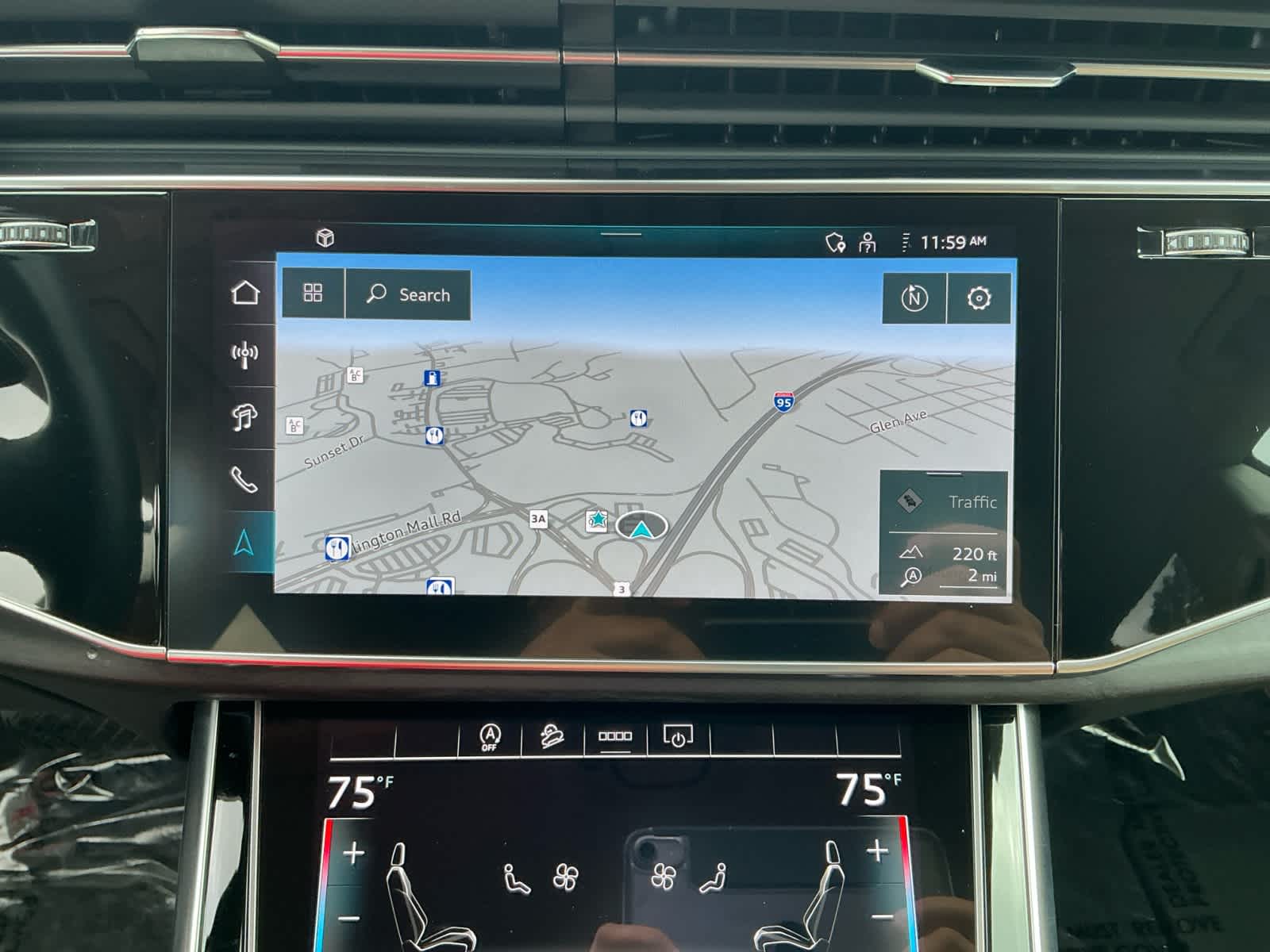 used 2025 Audi Q8 car, priced at $69,999